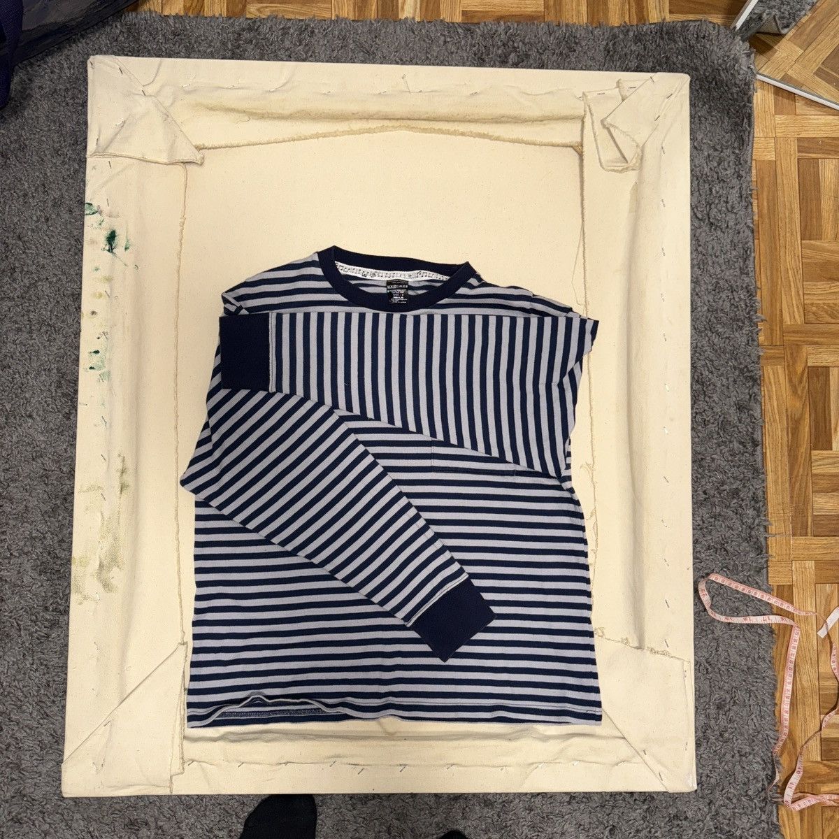 Number (N)ine striped long sleeve Takahiro Miyashita era