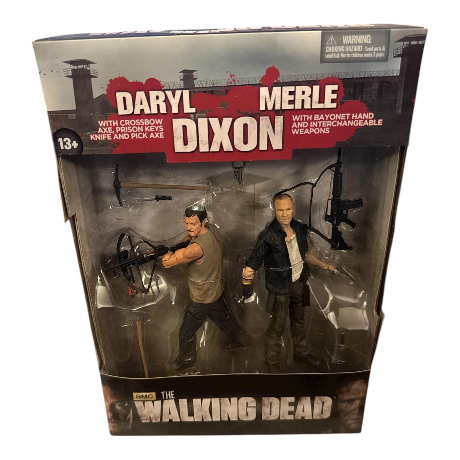 Other AMC The Walking Dead Daryl and Merle Dixon Action Figure Set Size ONE SIZE - 1 Thumbnail
