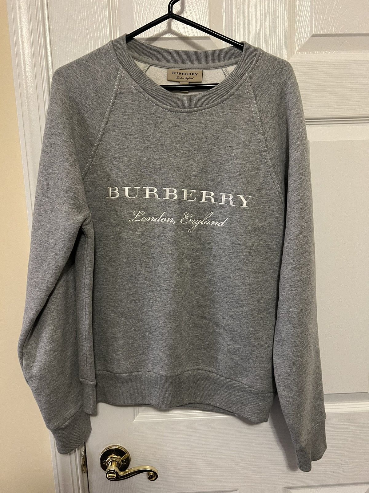 Burberry Round-neck Sweatshirt Grey