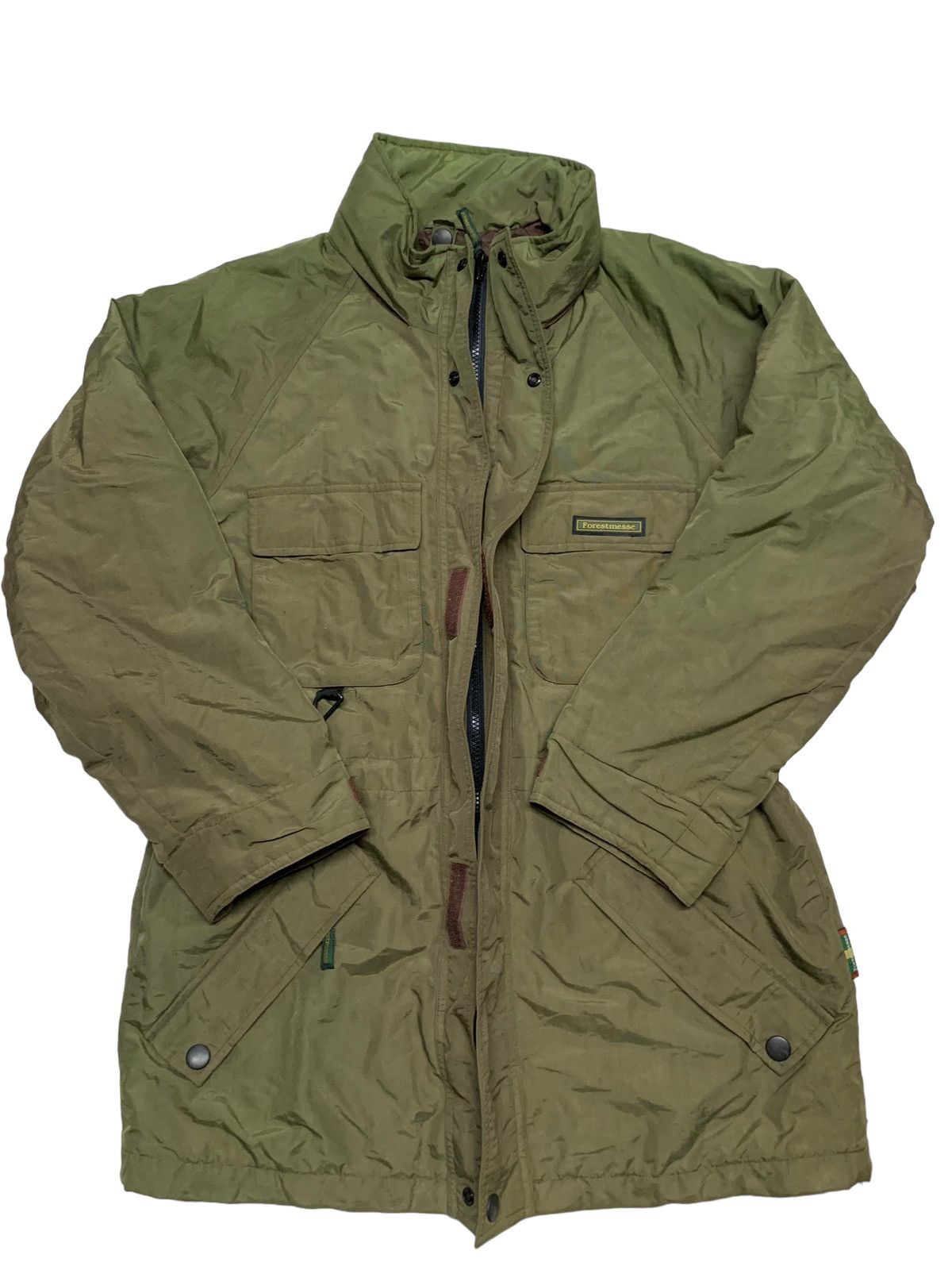 Japanese Brand × Vintage Vintage forestmesse weather gear nylon jacket Size US L / EU 52-54 / 3 - 7 Thumbnail