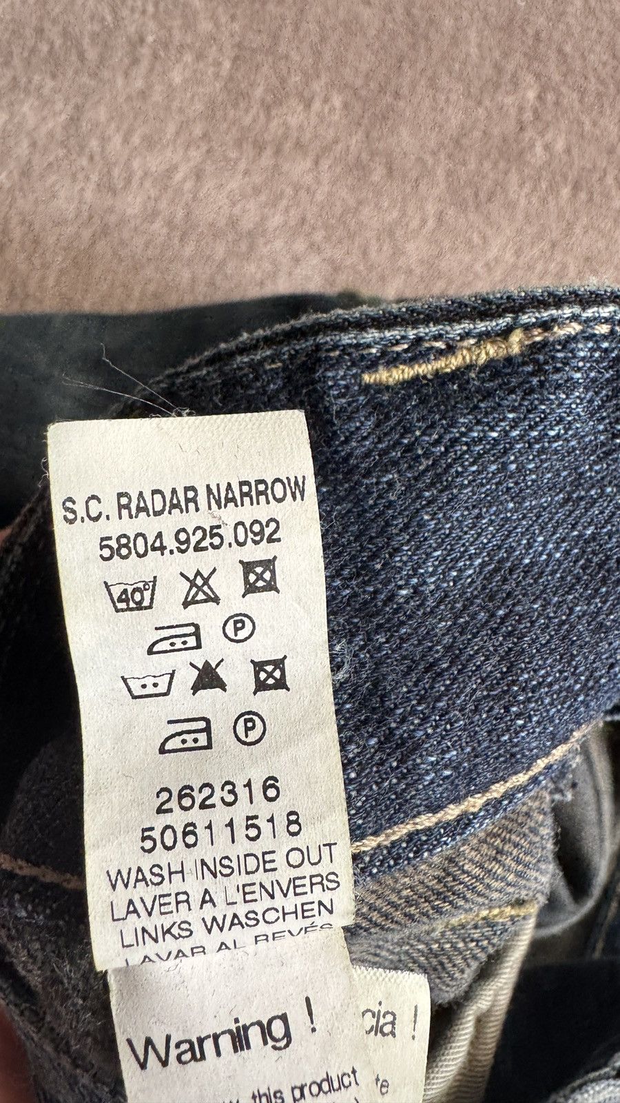 Japanese Brand G-Star Straight Y2K Faded Mudwash Ripped Jeans LGB if6was9 Size US 31 - 7 Thumbnail