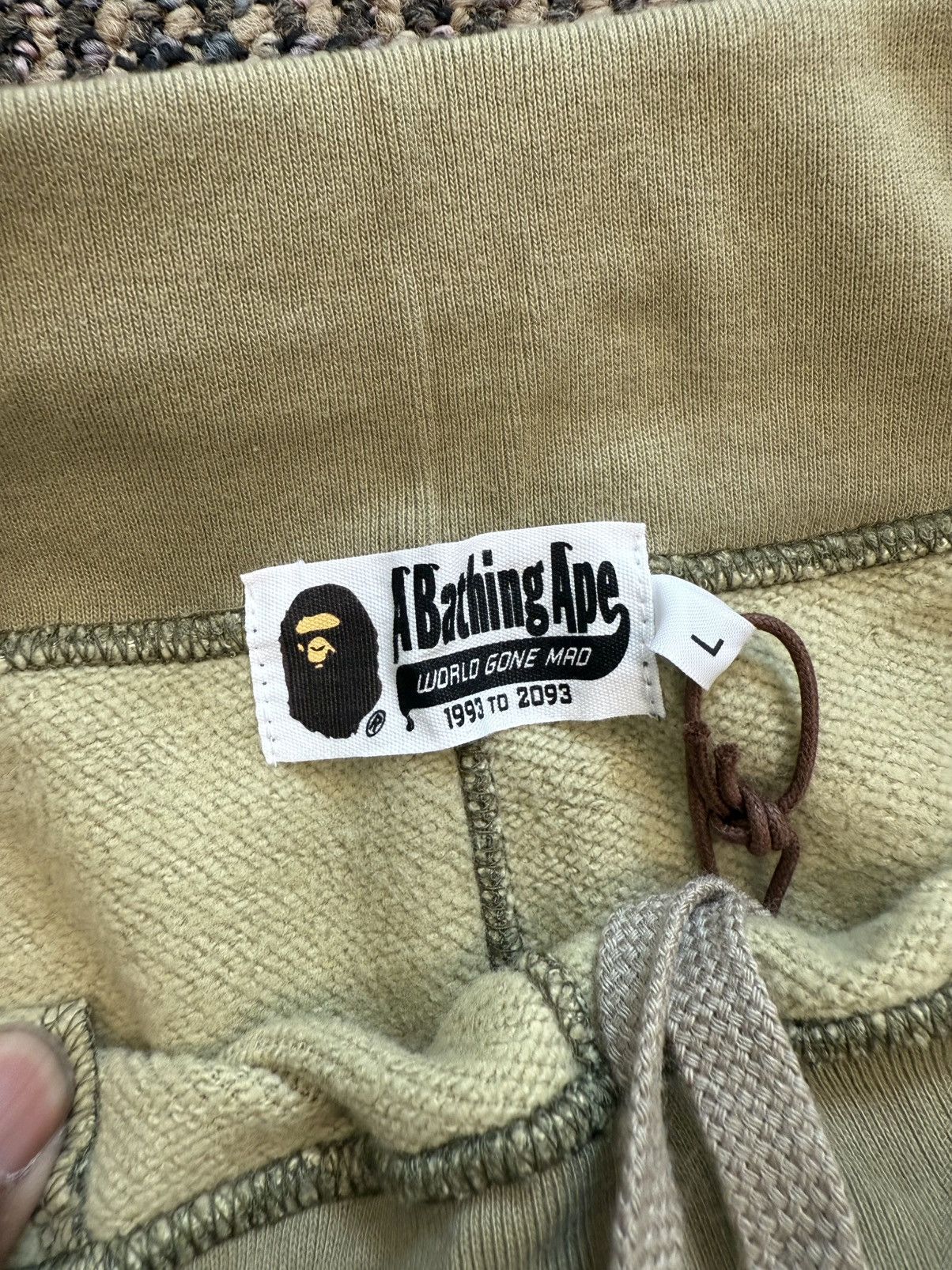 Bape Bape Green Camo Sweats Size US 34 / EU 50 - 6 Thumbnail