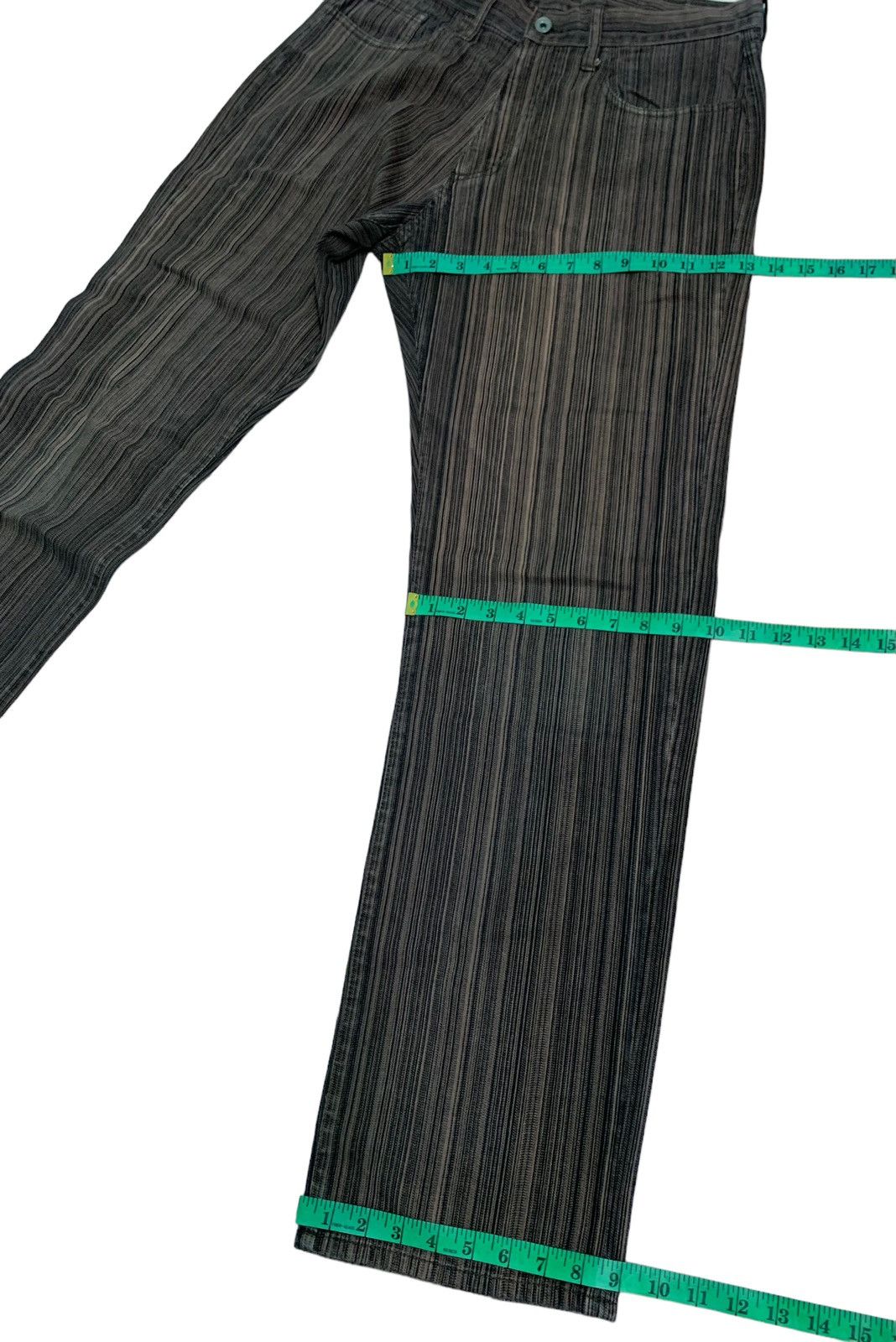 Japanese Brand 🔥Rare Vintage Stripes Trouser Japanese Brand Size US 32 / EU 48 - 15 Thumbnail