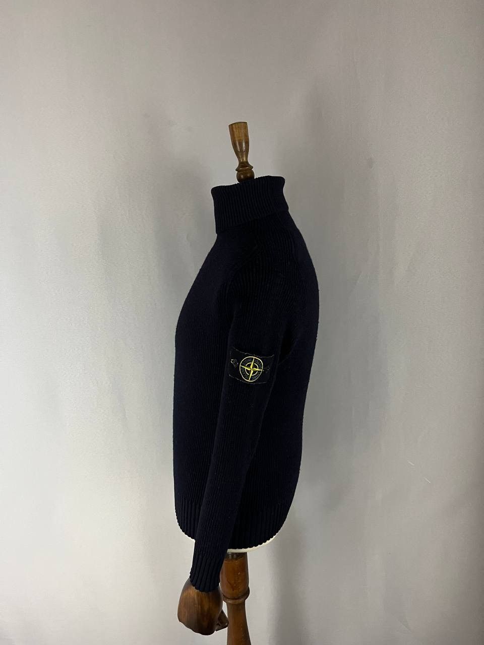 Stone Island Stone Island Sweater Wool Black Size US XL / EU 56 / 4 - 4 Thumbnail