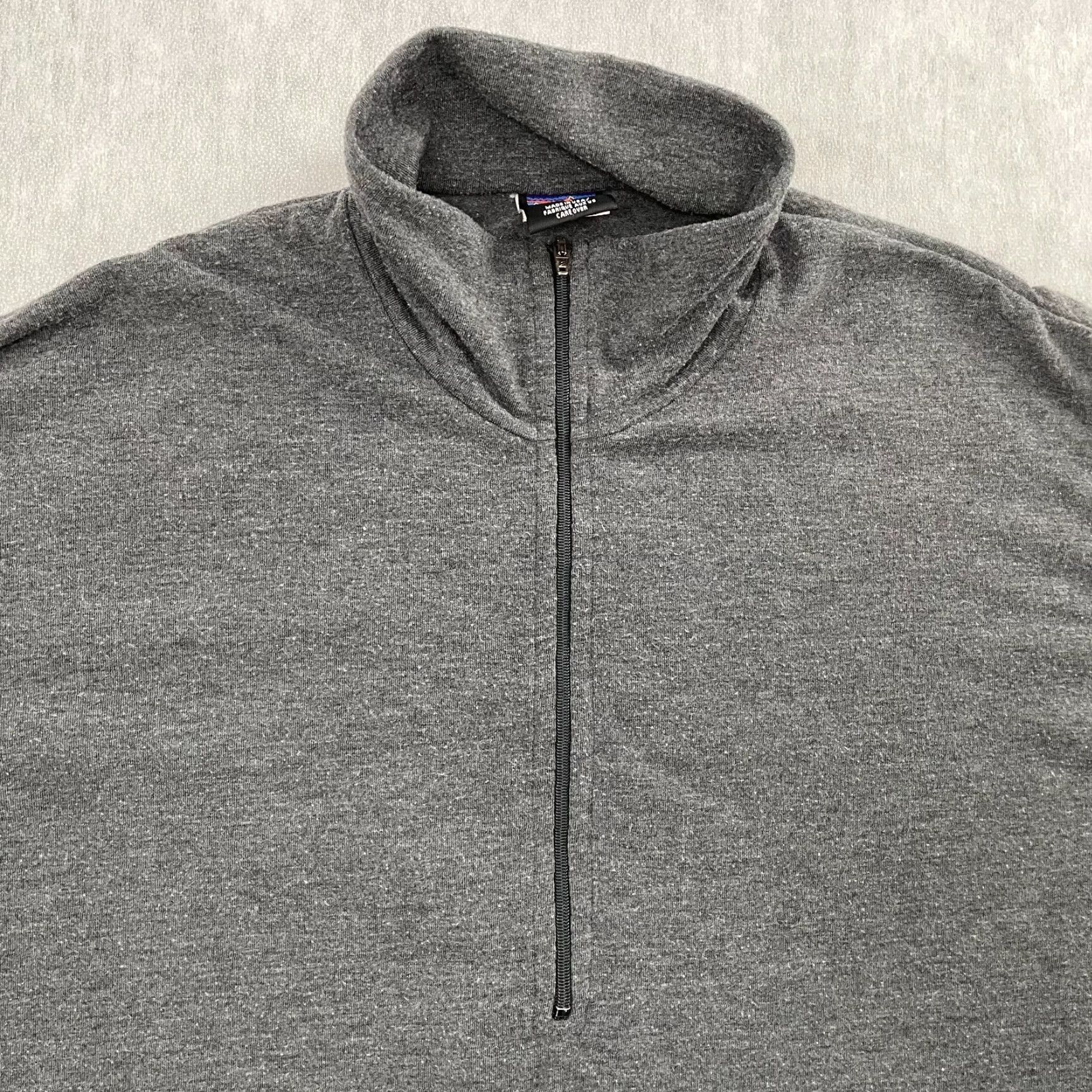 Patagonia VINTAGE Patagonia Capilene Shirt Adult Large Half Zip Pullover Base Layer 90s Blue 4 Season Mens Pullover Capilene Shirt Size US L / EU 52-54 / 3 - 2 Thumbnail