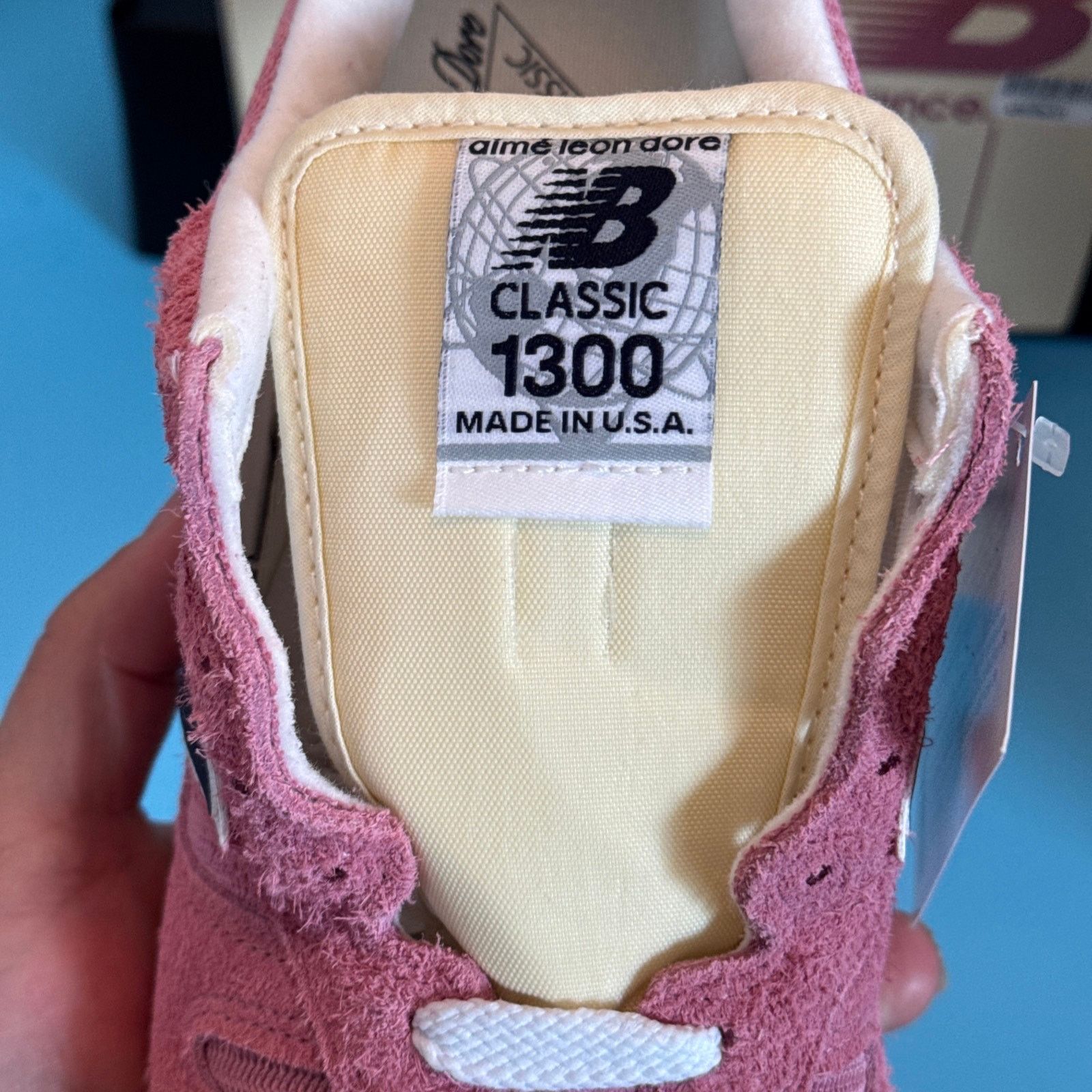 New Balance New Balance 1300 x Aime Leon Dore Pink m8 w9.5 Size US 8 / EU 41 - 11 Thumbnail