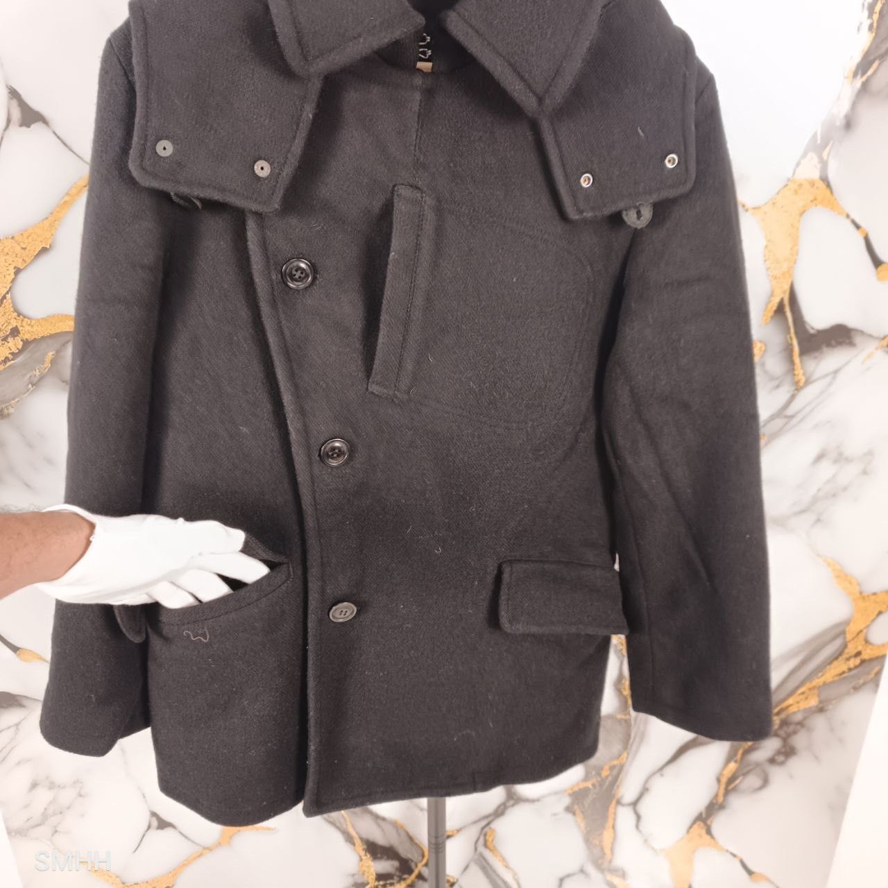 CABANE de ZUCCa Cabane de Zucca Archive Hooded Jacket (M) Deep Navy Blue Size US M / EU 48-50 / 2 - 5 Thumbnail