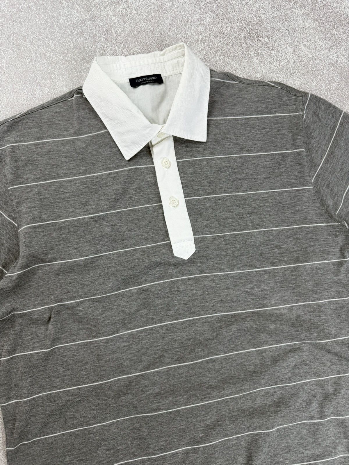 Gran Sasso Gran Sasso Cotton Polo Shirt Men’s Size 48 Size US M / EU 48-50 / 2 - 3 Thumbnail
