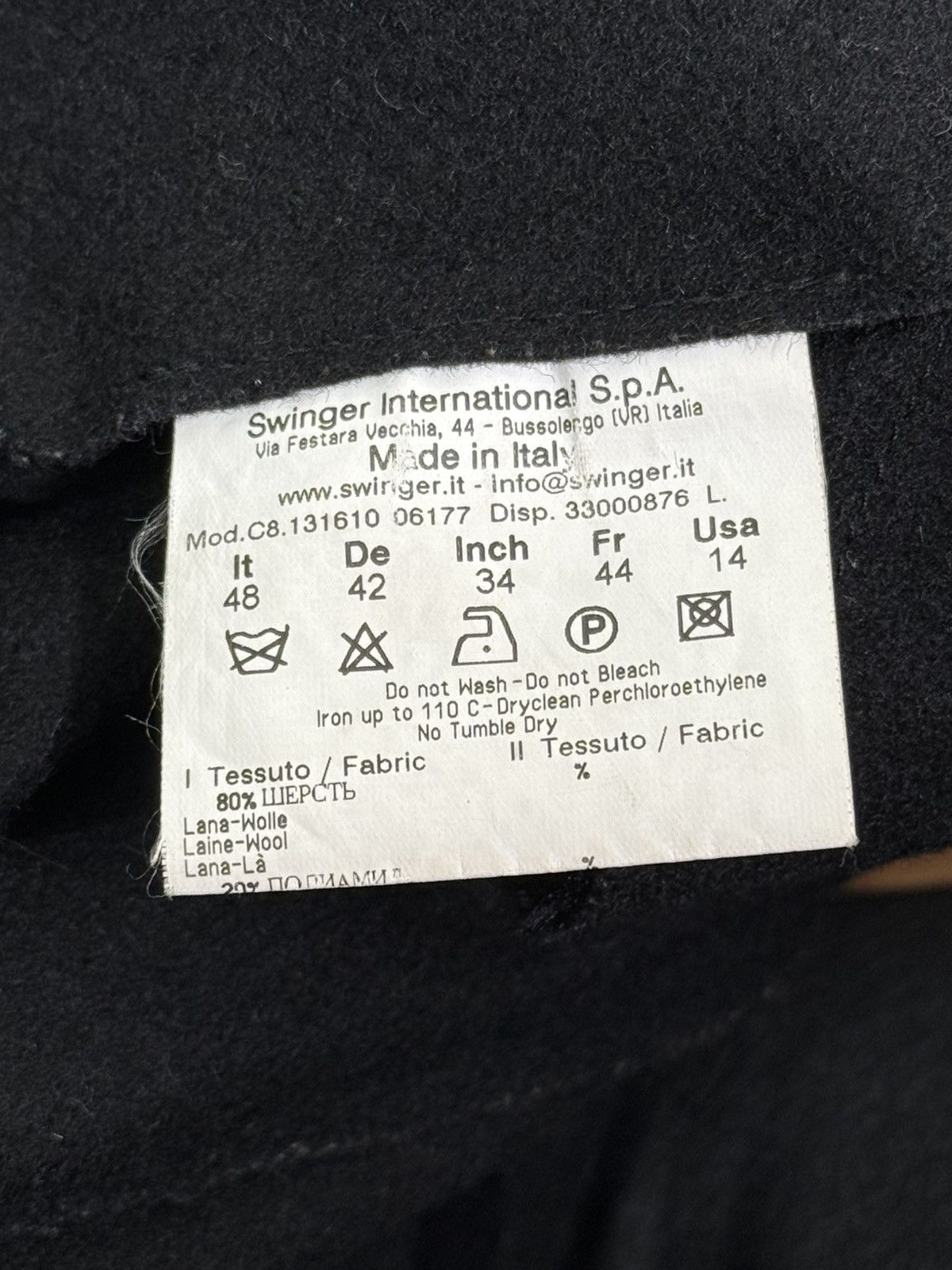 Vivienne Westwood 90s Vivienne Westwood Anglomania Napoleon Wool Coat Archive Size US M / EU 48-50 / 2 - 12 Thumbnail