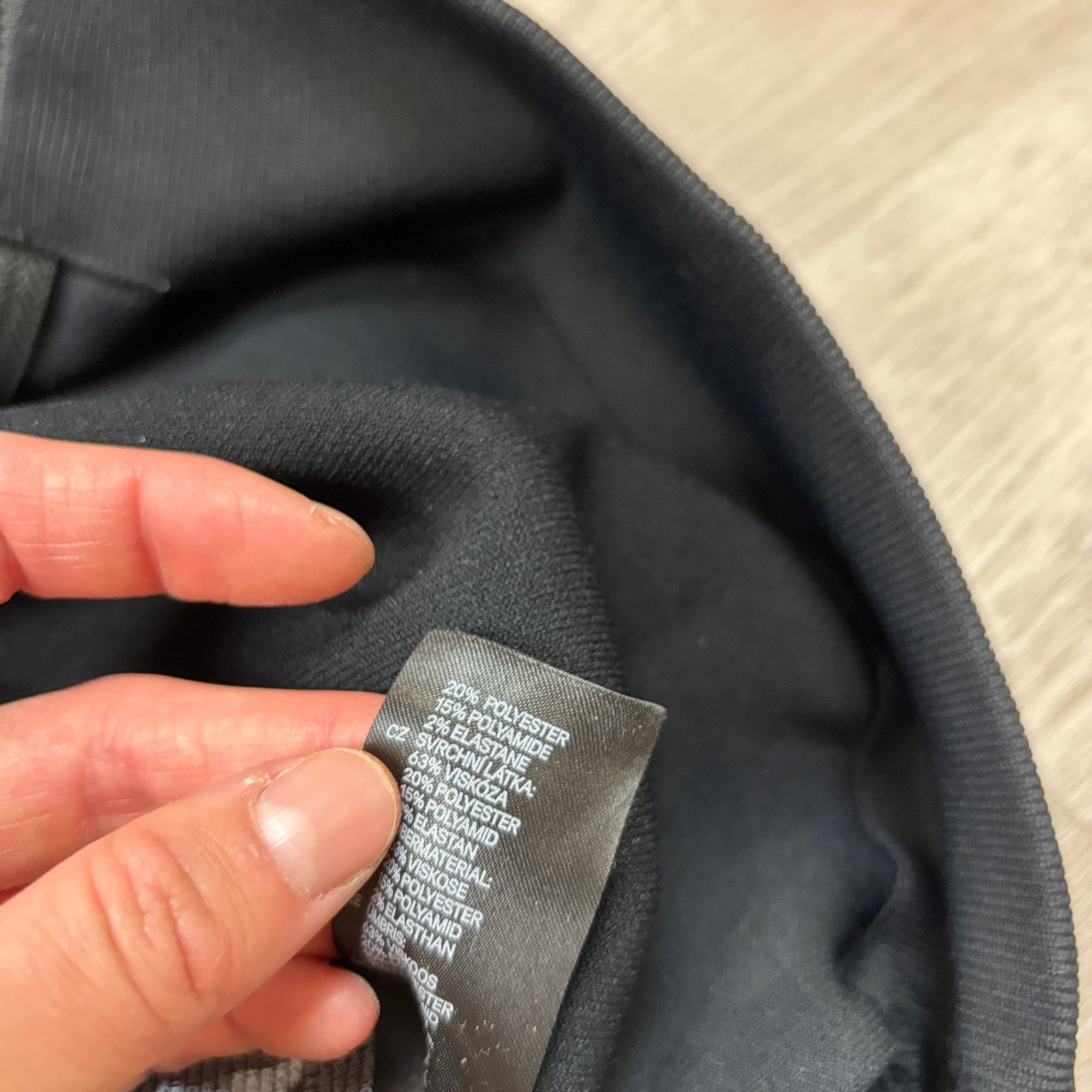 Alexander Wang × H&M Alexander Wang x H&M Textured Scuba Biker Zip Hoodie Men's M Size US M / EU 48-50 / 2 - 8 Thumbnail