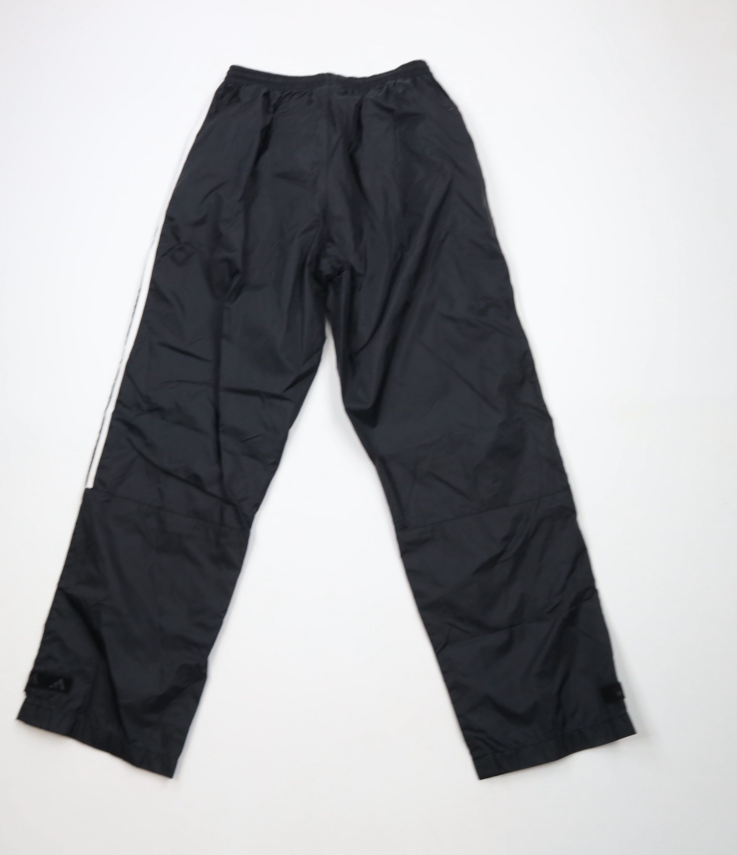 Adidas × Vintage Vintage Y2K 2001 Adidas Lined Wide Leg Windbreaker Pants Size US 36 / EU 52 - 8 Thumbnail