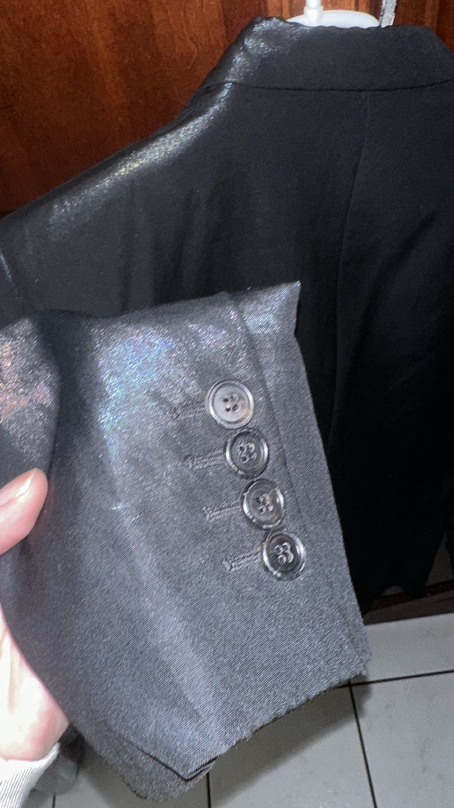 Dior Black Tux Suit and Pants Size 42R - 5 Thumbnail