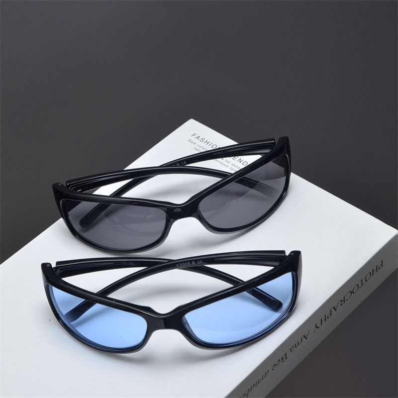Electric Visual Vintage Street ins style custom avant-garde sunglasses Size ONE SIZE - 5 Thumbnail