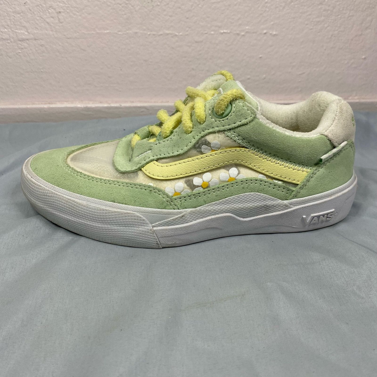 Vans VANS Flower Patterns Womens Plain Logo Low-Top Sneakers 5.5 Size US 5.5 / IT 35.5 - 2 Thumbnail