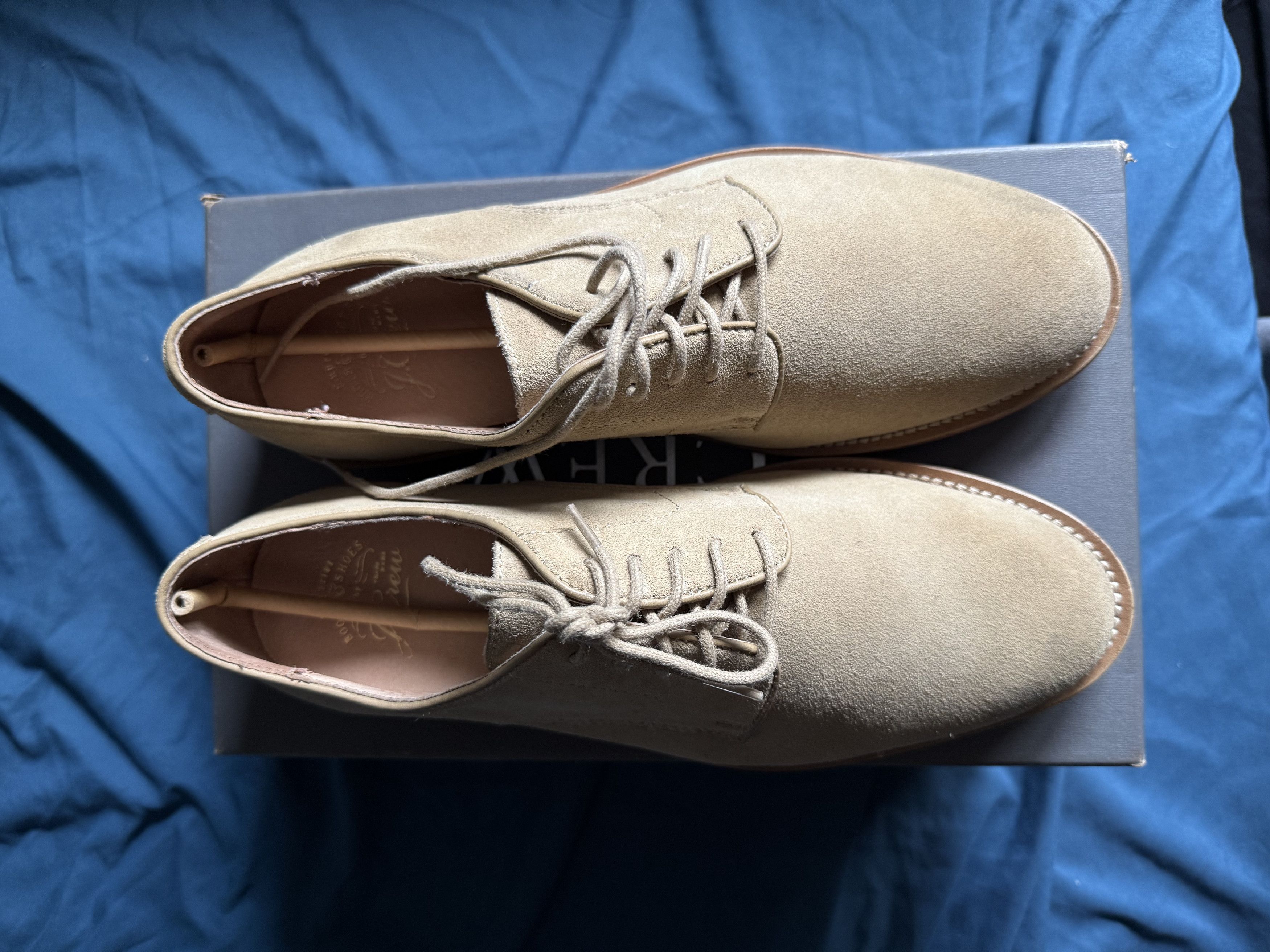 J.Crew J. Crew Suede Bucks Dress Lace-up Oxford shoes size 10 Size US 10 / EU 43 - 4 Thumbnail