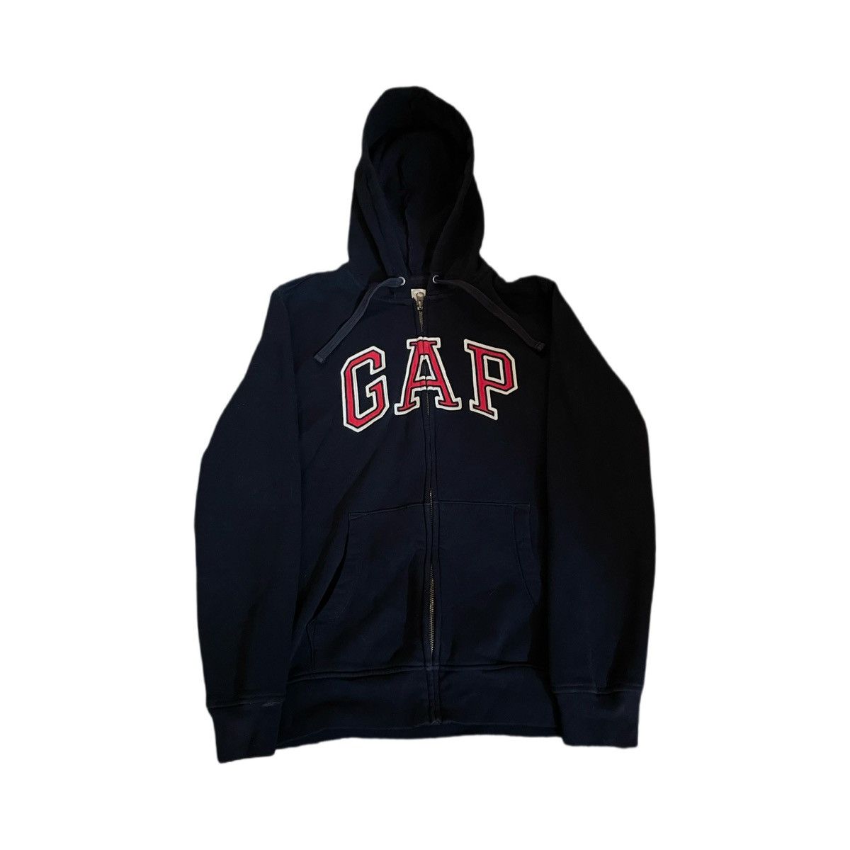 Gap × Vintage GAP Zip Up Hoodie Size US S / EU 44-46 / 1 - 1 Thumbnail
