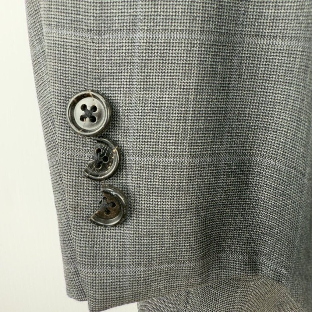 Ermenegildo Zegna ERMENEGILDO ZEGNA Trofeo 3 Button Front Blazer Jacket Sz 50R Size 50R - 13 Thumbnail