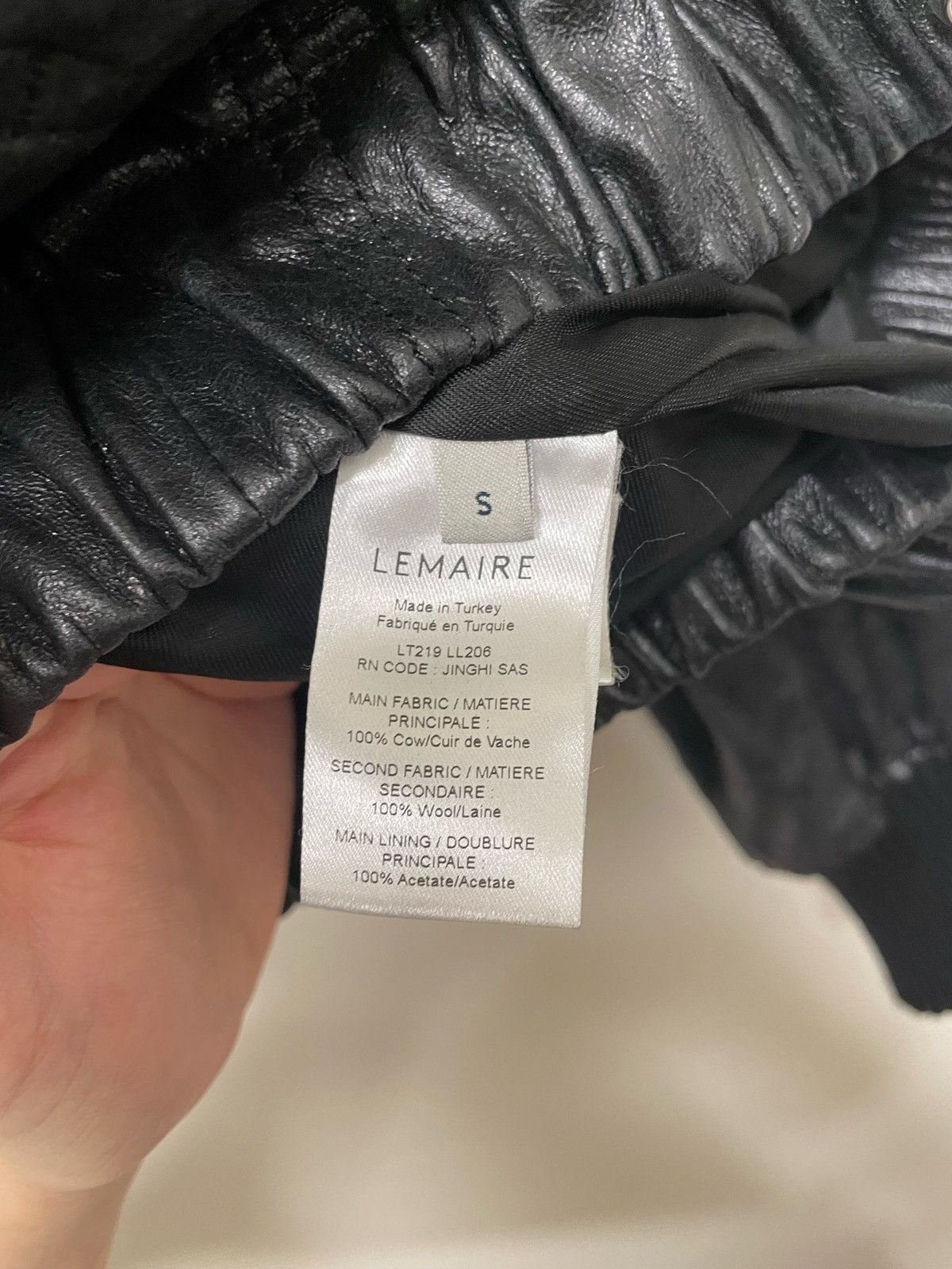 Lemaire Lemaire 22AW Leather Jacket Size US S / EU 44-46 / 1 - 7 Thumbnail