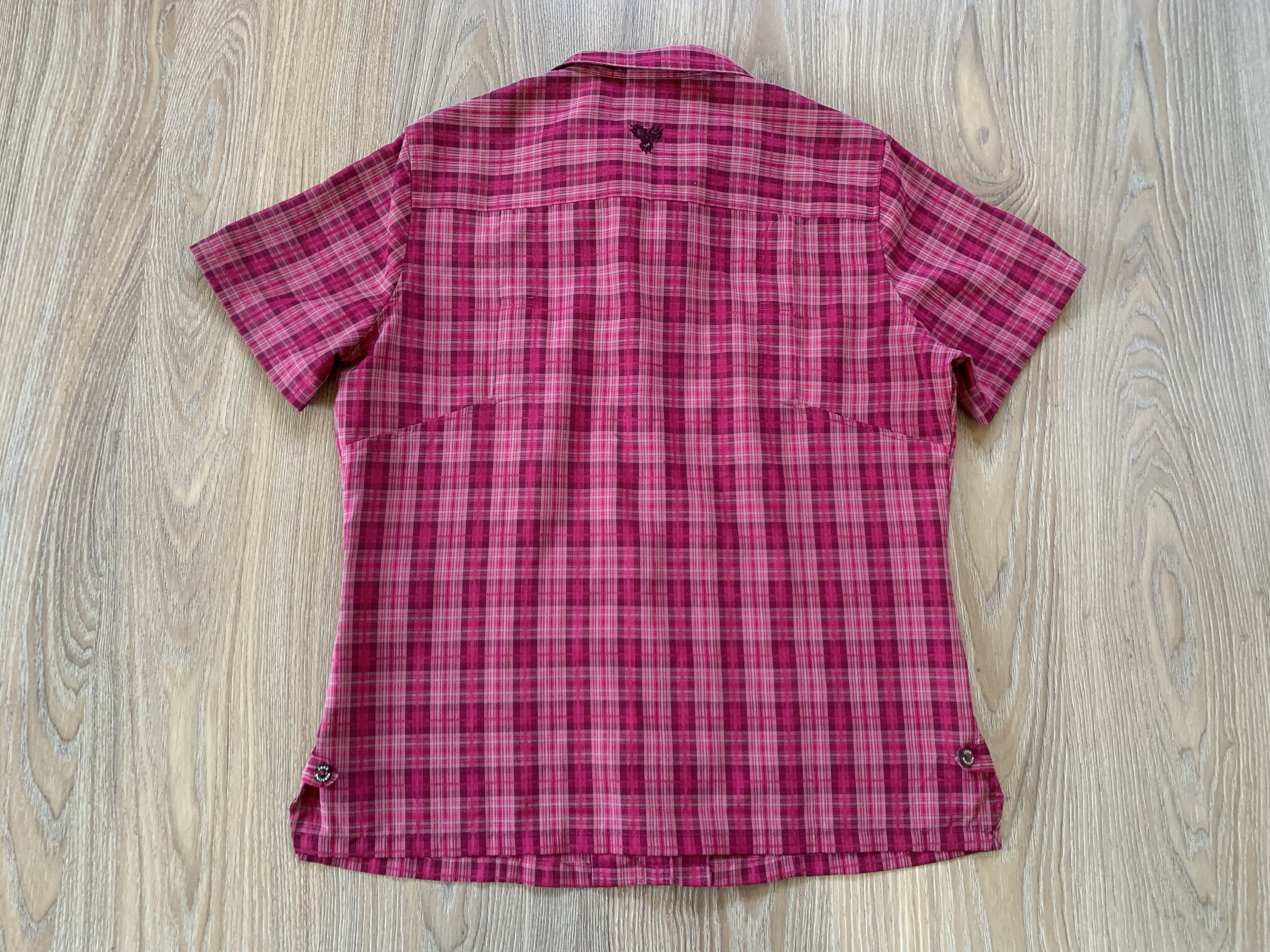 Jack Wolfskin Jack Wolfskin Women's Pink Trekking Shirt Size L / US 10 / IT 46 - 3 Thumbnail