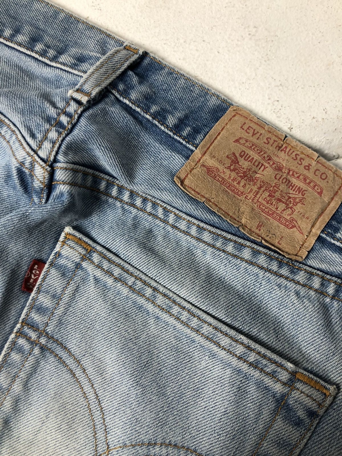 Levi's Very Vintage Retro Style Levis Archive Clothing Y2K Japanese Size US 32 / EU 48 - 8 Thumbnail