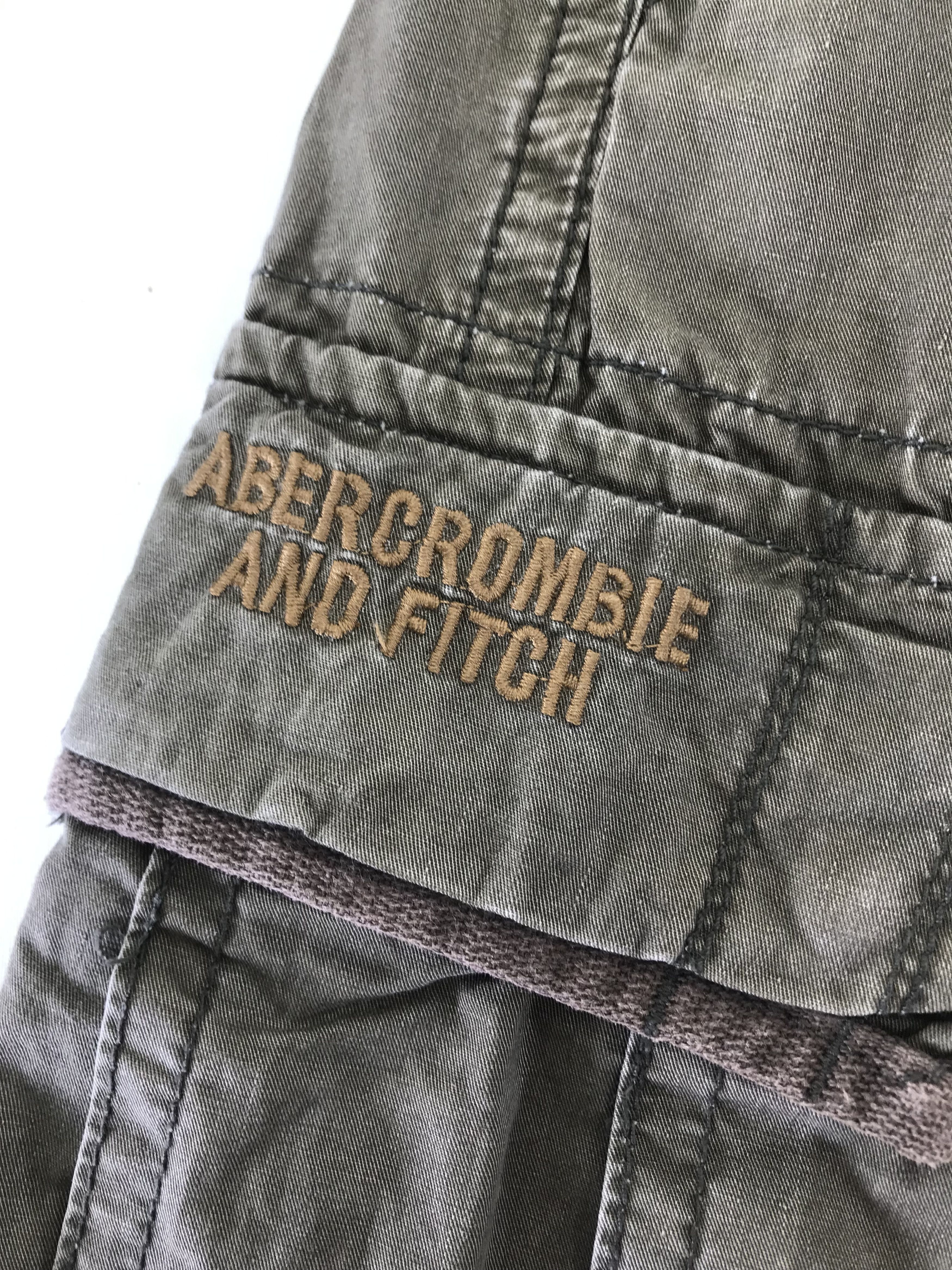 Abercrombie & Fitch Vintage Abercrombie & Fitch Cargo Zipper Wide Leg Pants Size US 33 - 16 Thumbnail