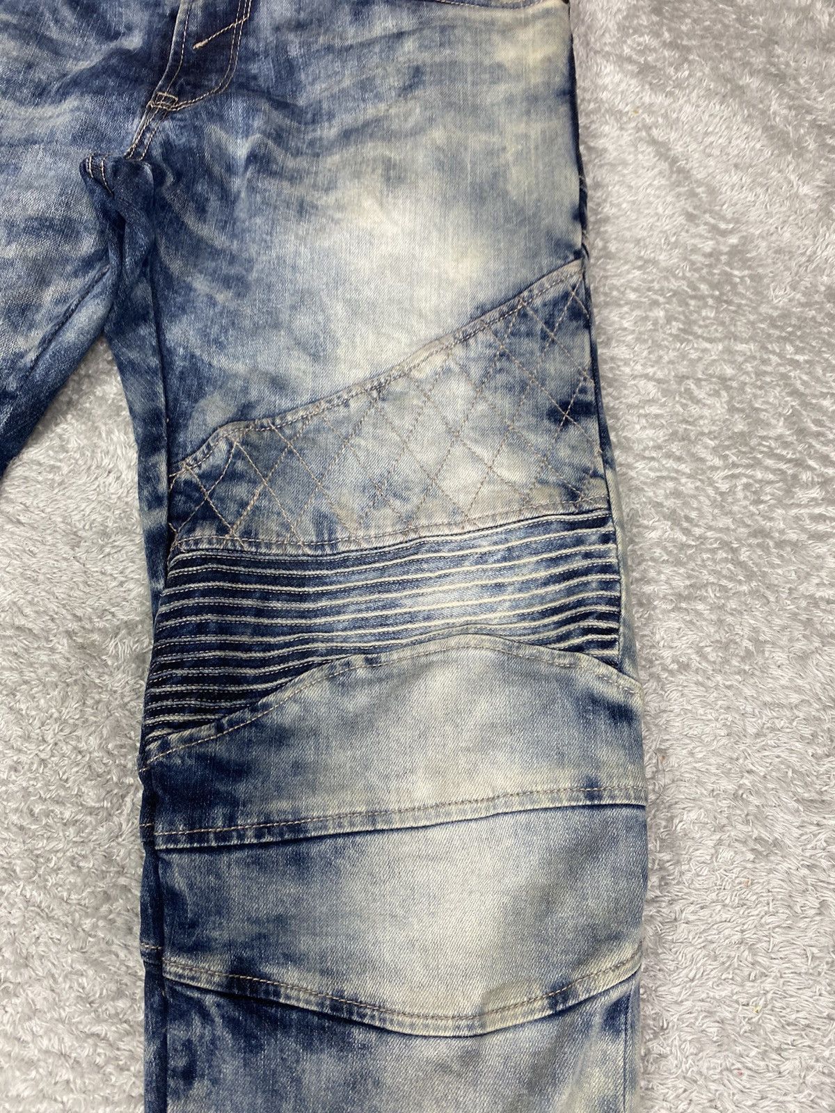 Issey Miyake × Tete Homme Plag Tete Homme Biker Pants. S0113 Size US 32 / EU 48 - 5 Thumbnail