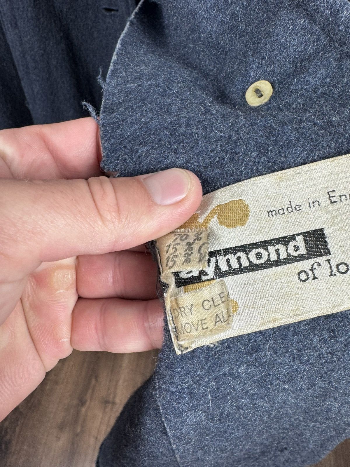 Other Vintage Raymond of London Hooded Wool Cape Cloak Poncho Size US L / EU 52-54 / 3 - 13 Thumbnail
