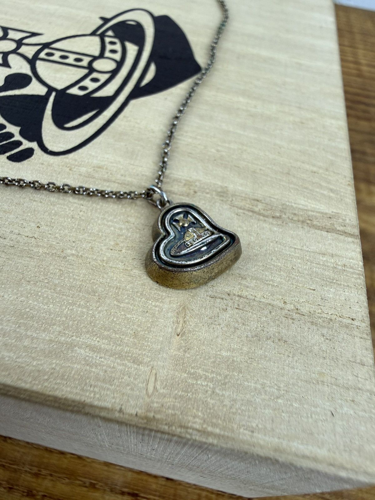 Vivienne Westwood Vivienne Westwood Advent Candy Heart Necklace Discolored Size ONE SIZE - 2 Thumbnail