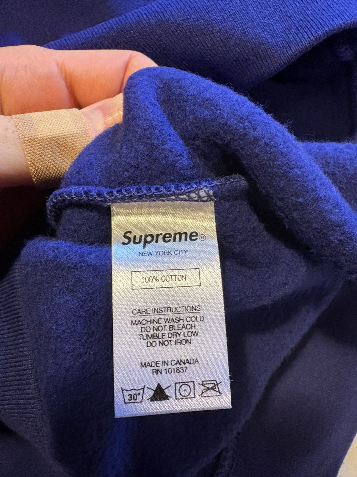 Supreme Supreme x Leigh Bowery hoodie. Size US L / EU 52-54 / 3 - 9 Thumbnail
