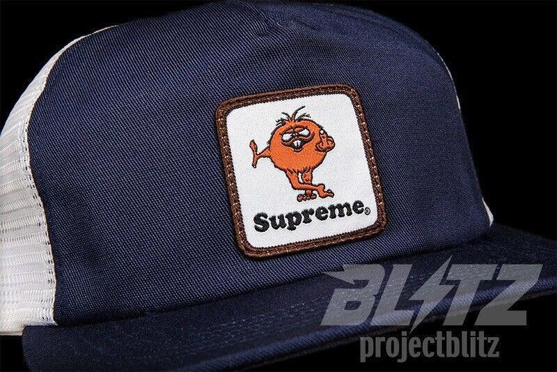 Supreme FW23 SUPREME CAMACHO MESH 5-PANEL CAP NAVY HAT 2023 Size ONE SIZE - 3 Thumbnail