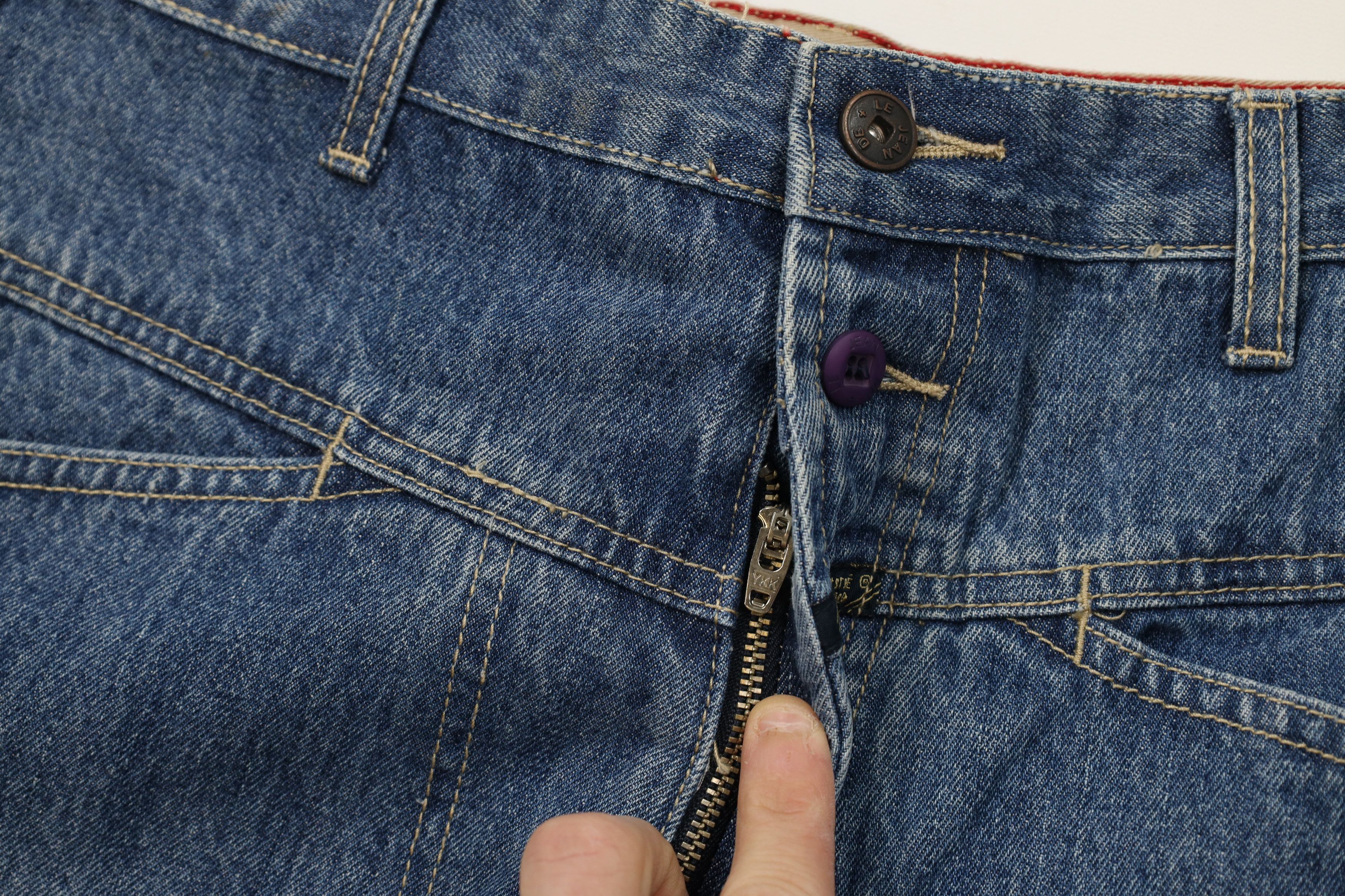 Marithe + Francois Girbaud Deadstock Vintage 90s Marithe Francois Girbaud Shorts Blue Size US 32 / EU 48 - 6 Thumbnail
