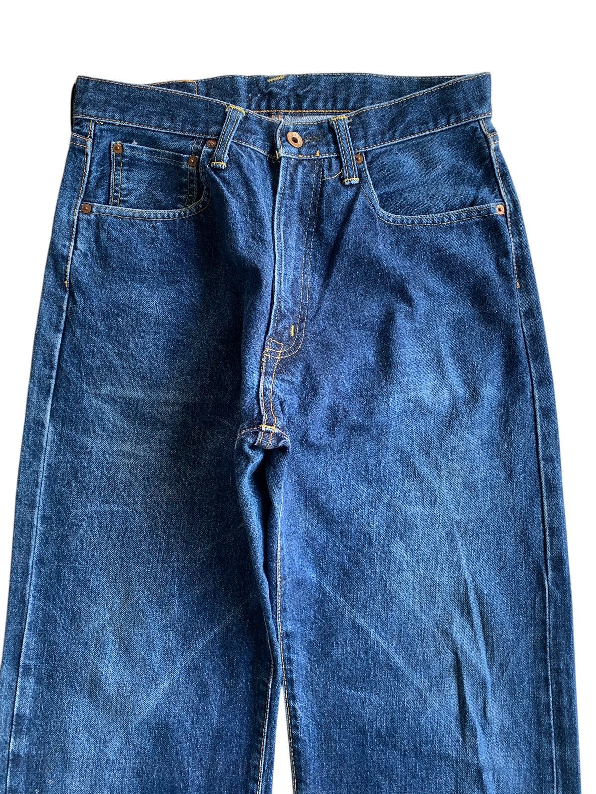 Edwin VINTAGE EDWIN 505 BAGGY SELVEDGE JAPANESE DENIM Size US 29 - 5 Thumbnail