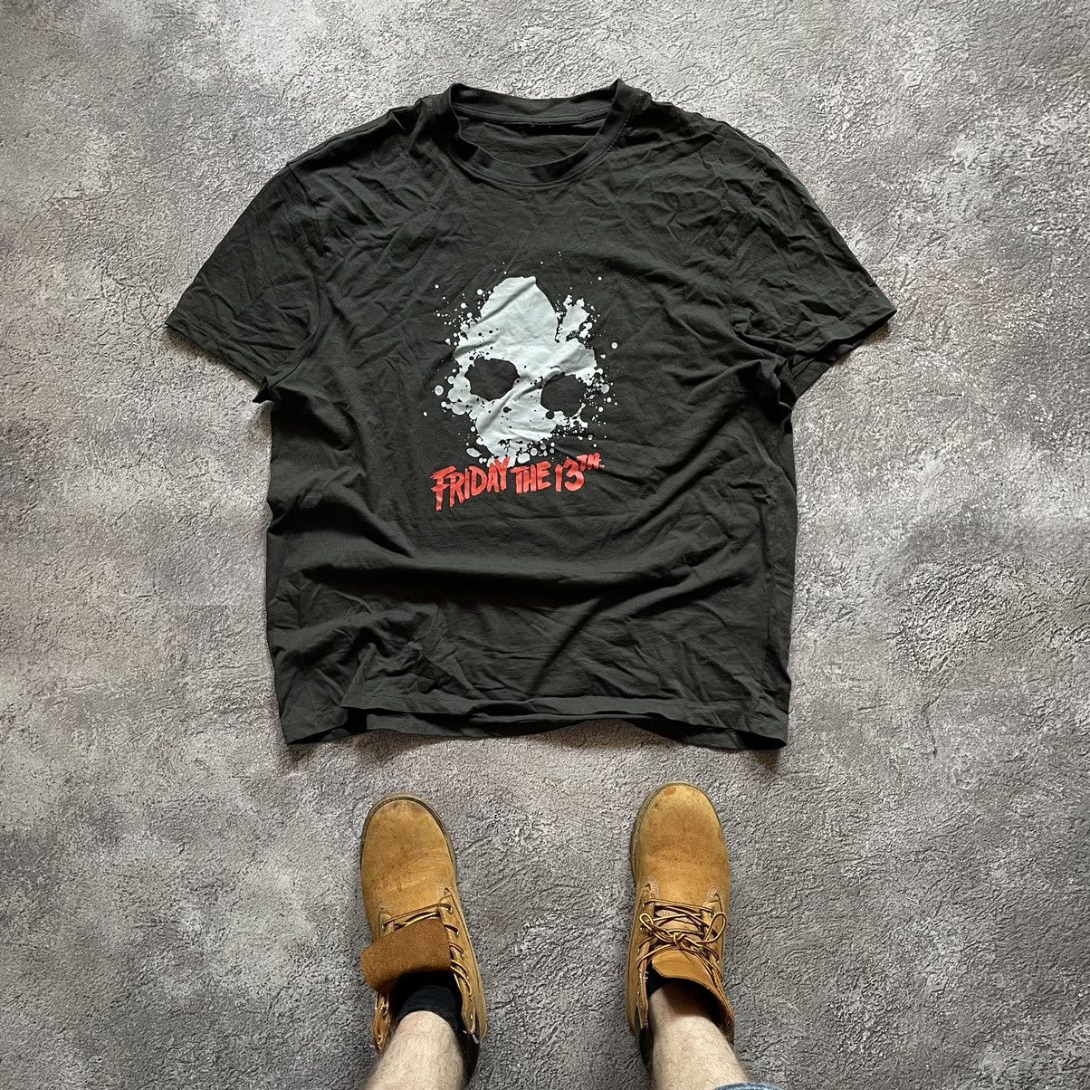 Band Tees Vintage Y2K Friday 13th Scream Face Devil Creepy Horror Tee Size US XXL / EU 58 / 5 - 4 Thumbnail