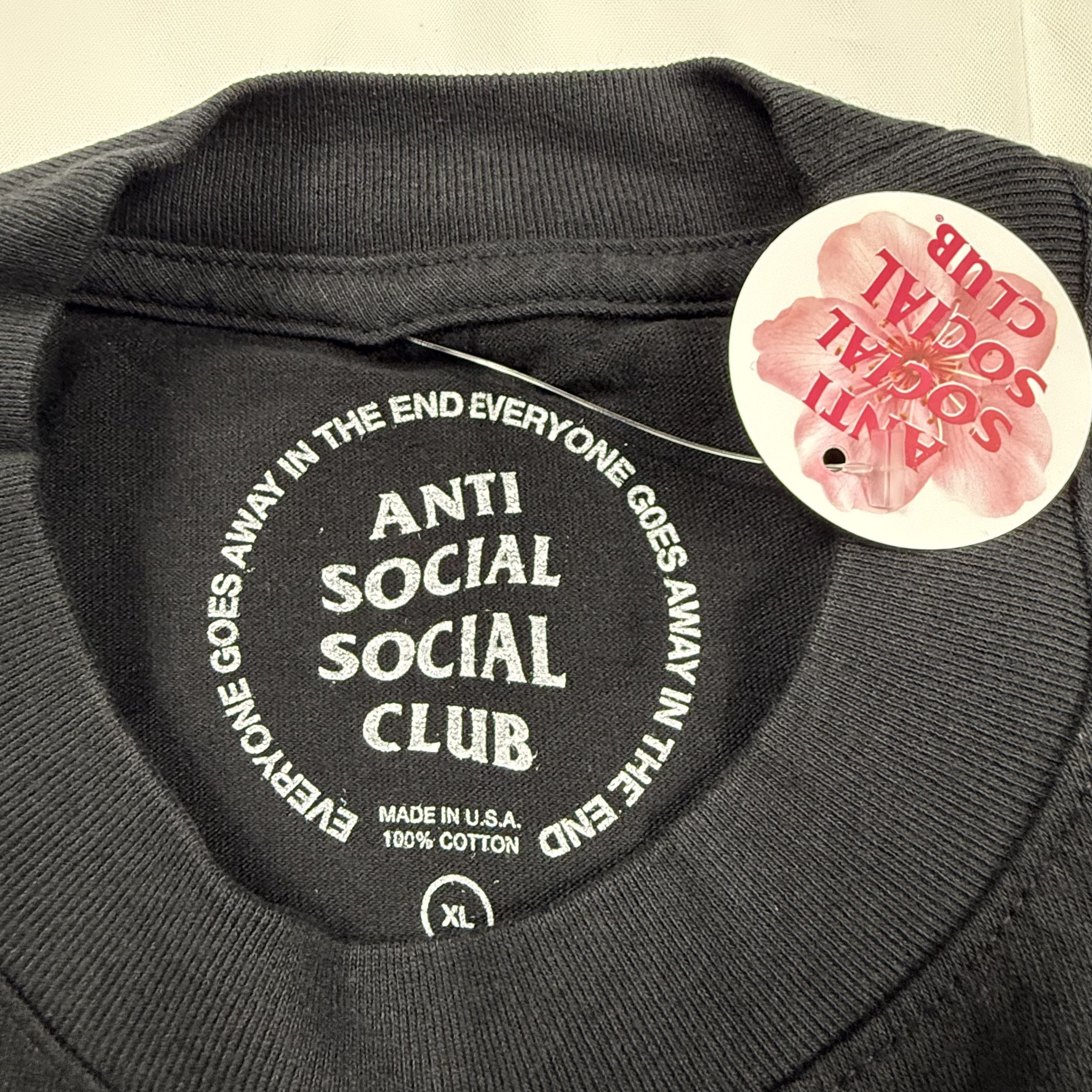 Anti Social Social Club Anti Social Social Club x Fragment Pink Bolt Logo Tee XL Size US XL / EU 56 / 4 - 5 Thumbnail