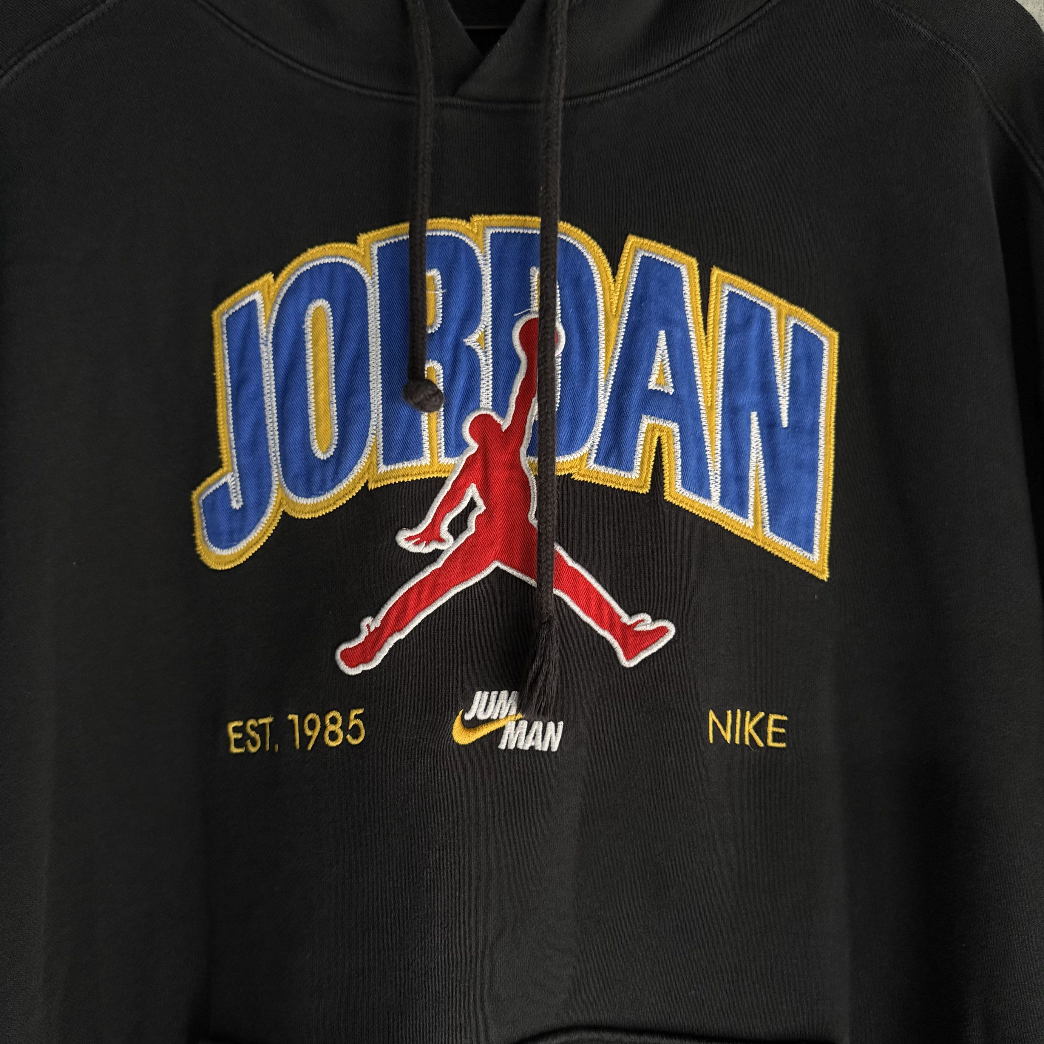 Jordan Brand Nike Air Jordan Jumpman Hoodie Mens Embroidered Logo Jumper Size US XL / EU 56 / 4 - 5 Thumbnail