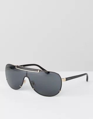 image of Versace Gold Aviators - Original Box W/ Versace Cloth, Men's