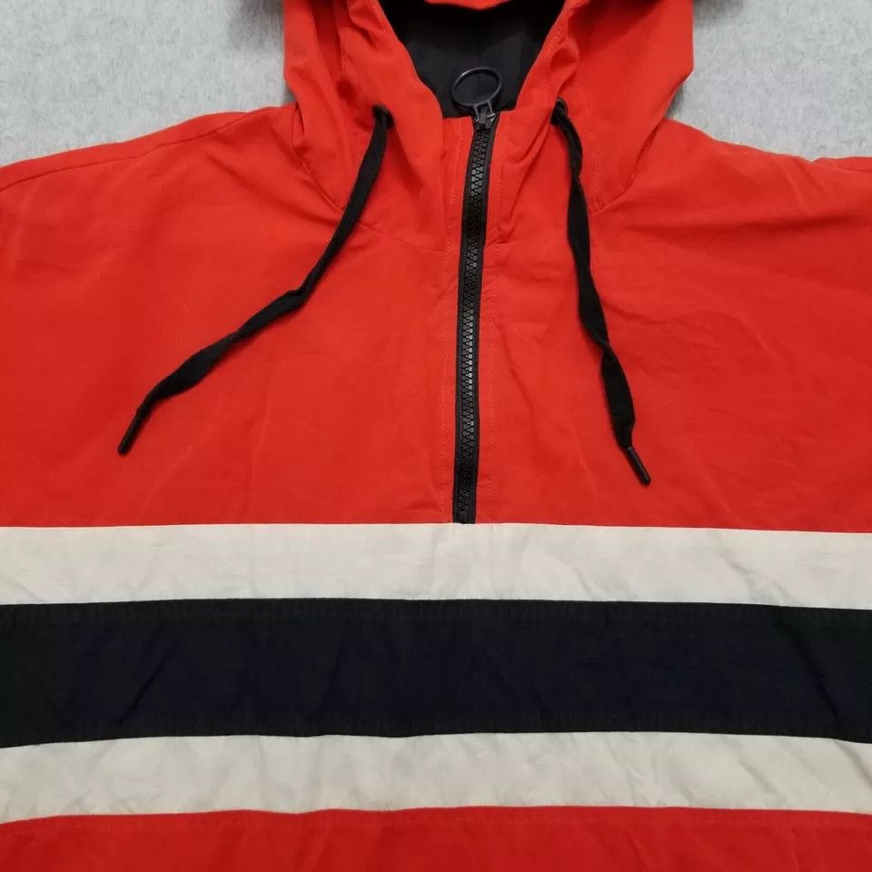 Forever 21 Forever 21 Jacket Womens Medium Zip Hooded Boxy Windbreaker Size M / US 6-8 / IT 42-44 - 4 Thumbnail