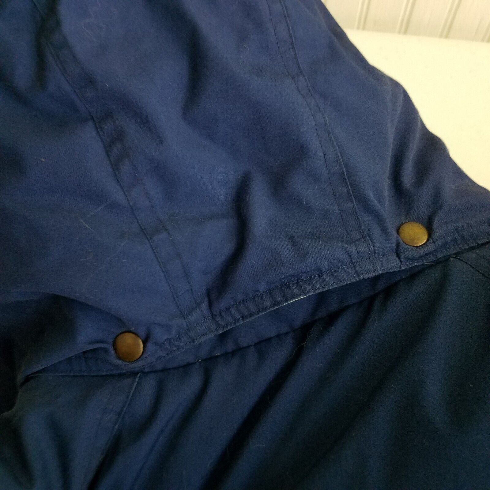 Vintage Vtg Hermans Goose Down Puffer Jacket Parka Mens L Navy Blue Size US L / EU 52-54 / 3 - 5 Thumbnail