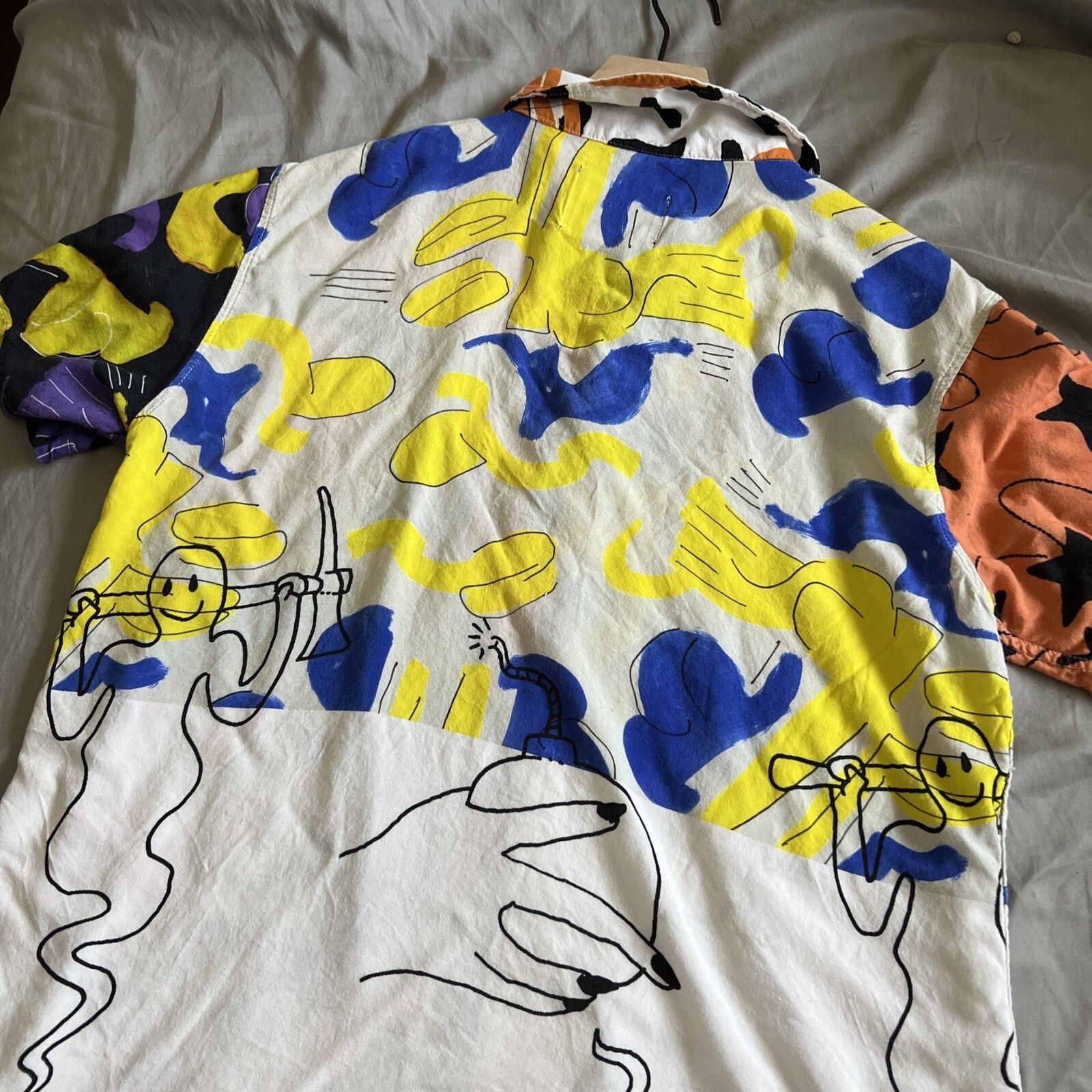 & Other Stories m/sf/t Mad Minds Common Collides Button-Down Shirt Size M Size US M / EU 48-50 / 2 - 9 Thumbnail