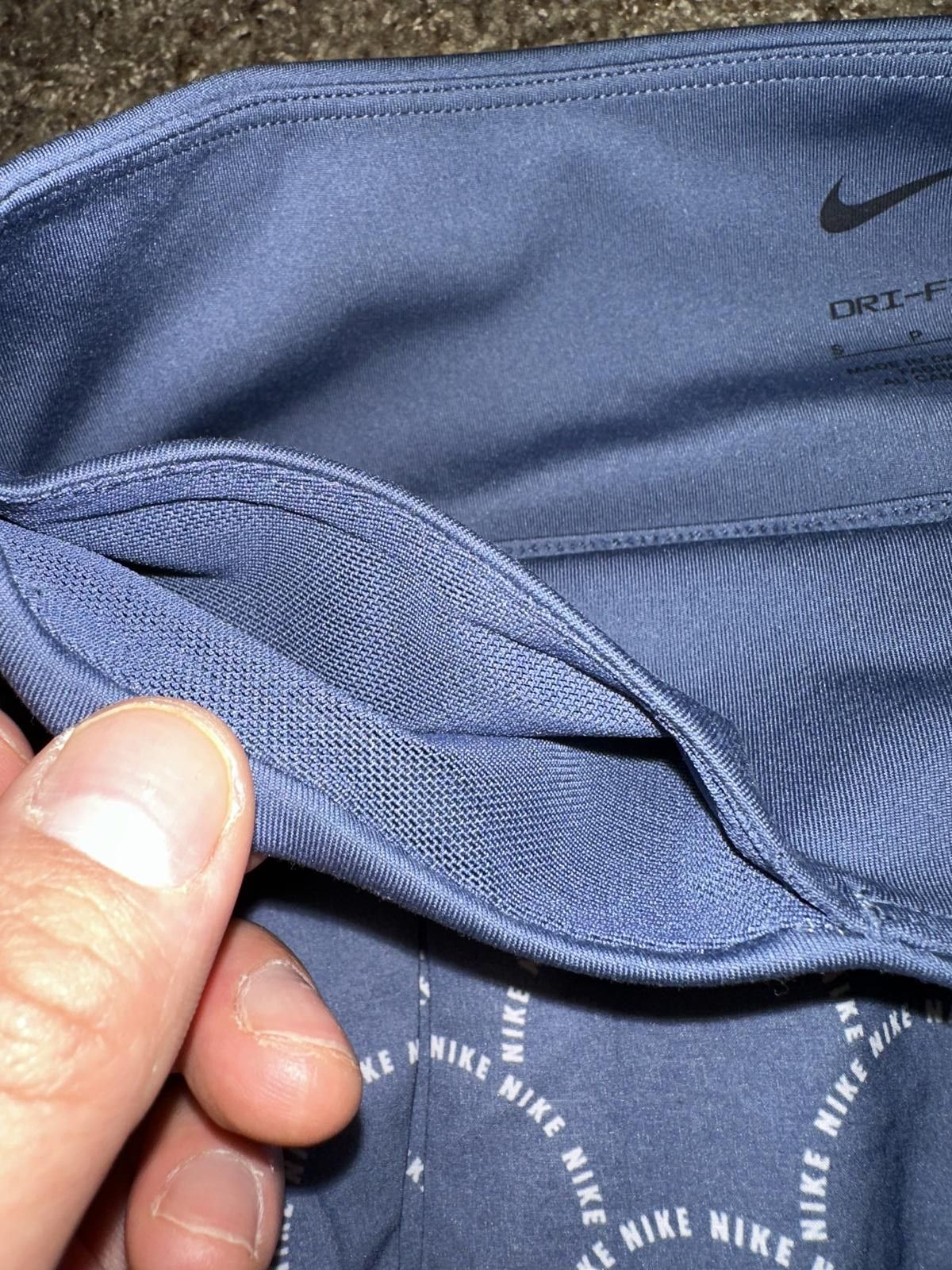 Nike Nike Women's Dri Fit Advantage All Over Print Golf Skort Sample Size 28" / US 6 / IT 42 - 6 Thumbnail