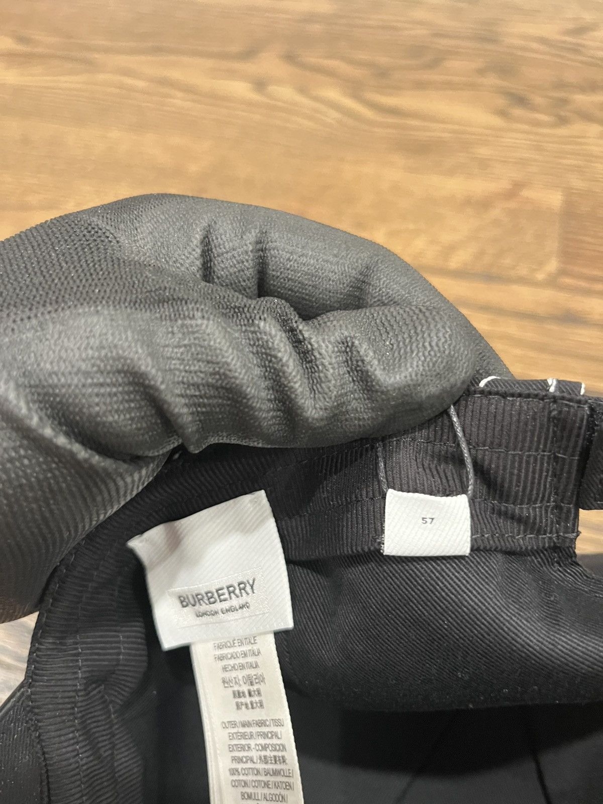 Burberry Burberry Embroidered Star Cotton Gabardine Baseball Cap Size ONE SIZE - 21 Thumbnail