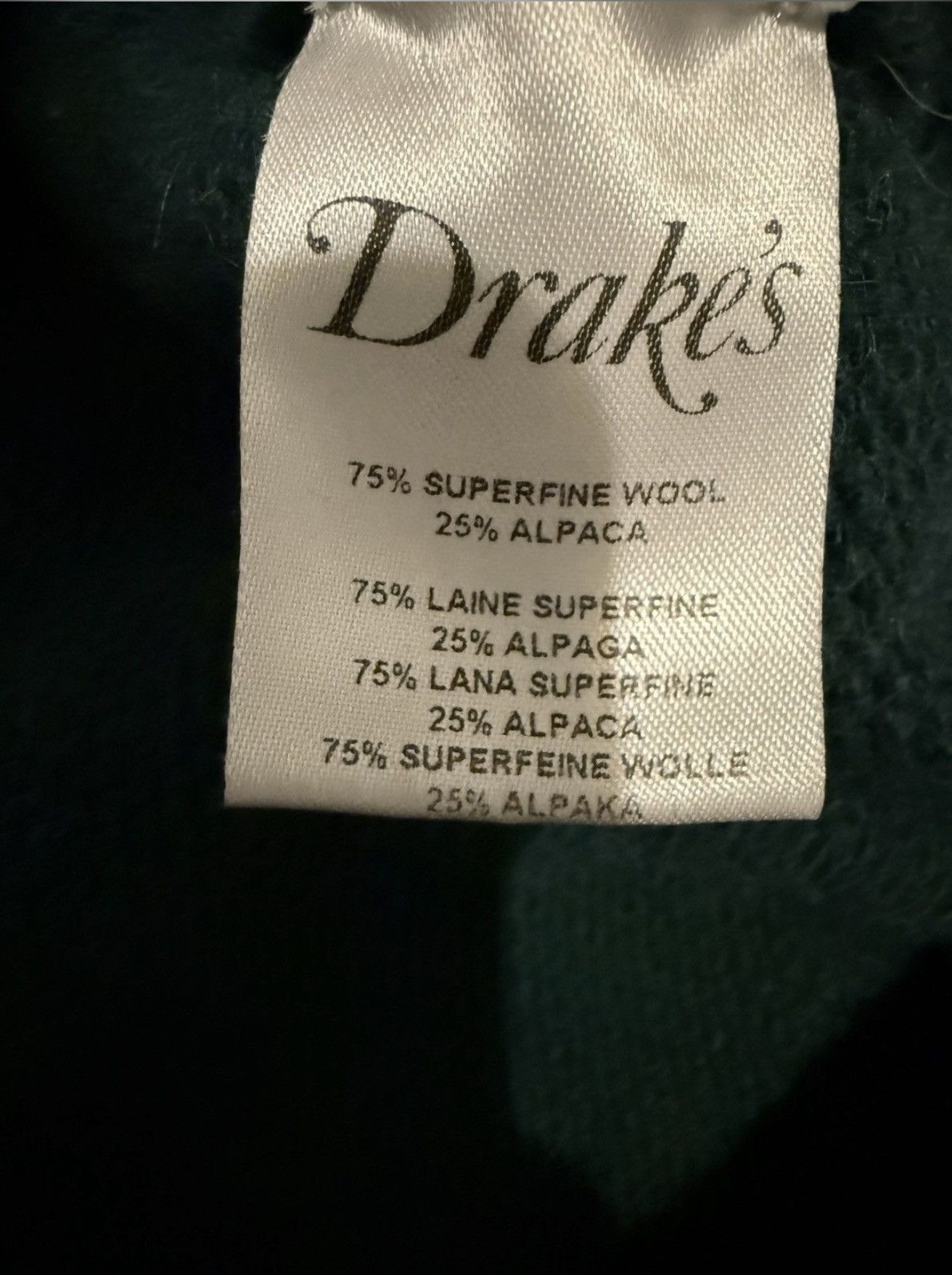 Aime Leon Dore × Drake's Aime Leon Dore Drake’s Striped Integral Collar Sweater Size US XL / EU 56 / 4 - 4 Thumbnail