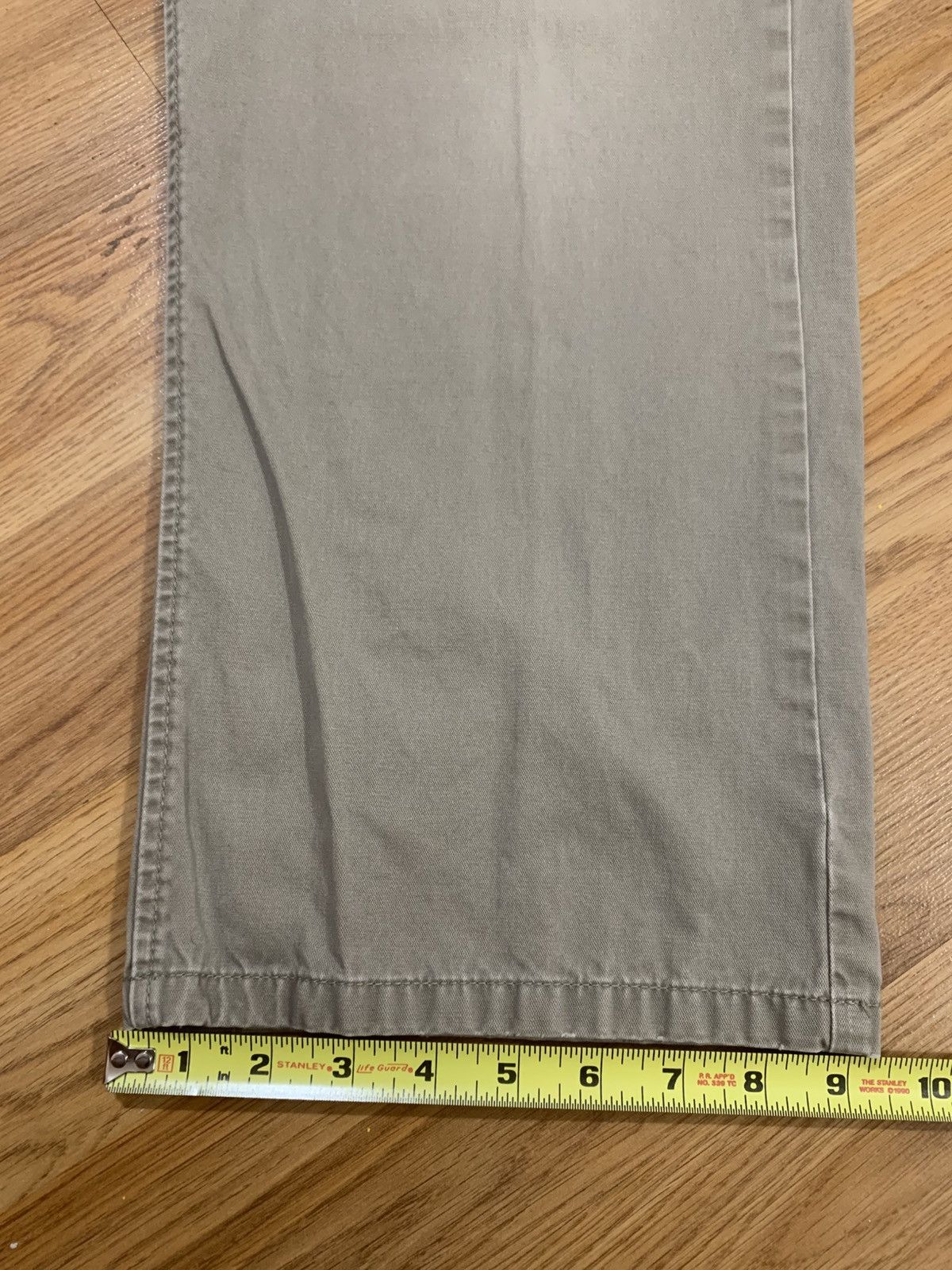 Van Heusen × Vintage 36x29 - Van Heusen 5-Pocket Flat Front Baggy Fit Faded Jean Size US 36 / EU 52 - 10 Thumbnail