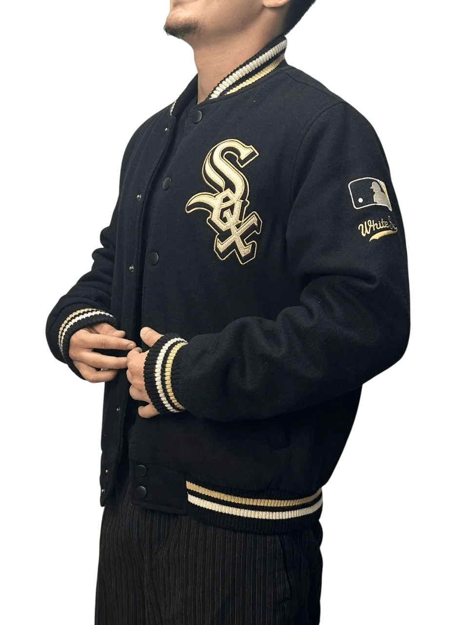 MLB Majestic Whitesox Cooperstown Wool Varsity Jacket Size US S / EU 44-46 / 1 - 2 Thumbnail