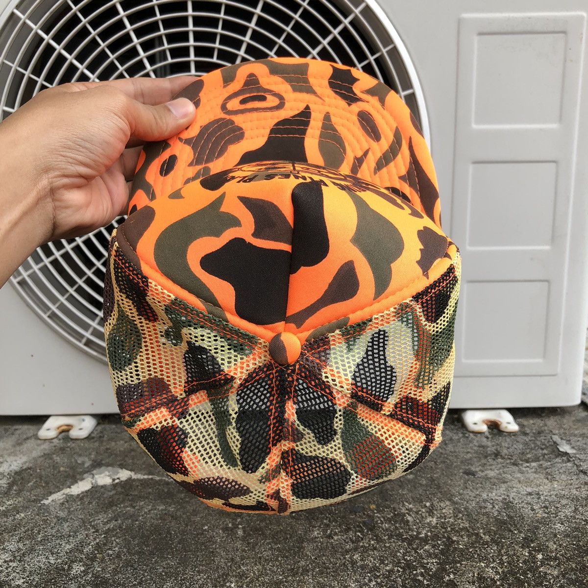 Vintage Vintage Trucker San Sun Double Camo Military Sportsman’s Size ONE SIZE - 12 Thumbnail