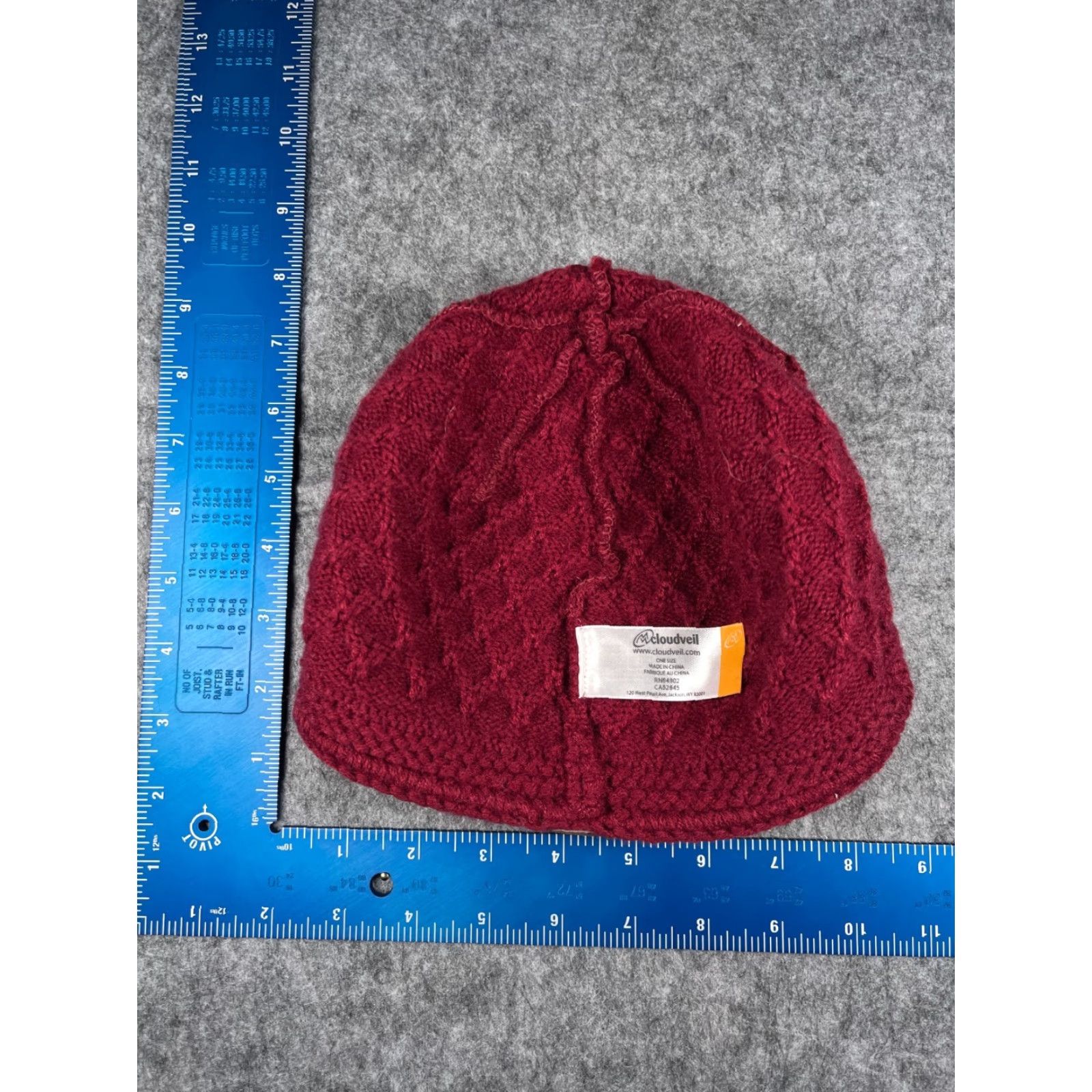 Pinko VINTAGE? No—Oops not vintage. Cloudveil Beanie Toque Women's One Size Pink Knit Wool Acrylic Beanie Logo Outdoor Ski Winter Adults Women Size ONE SIZE - 7 Thumbnail