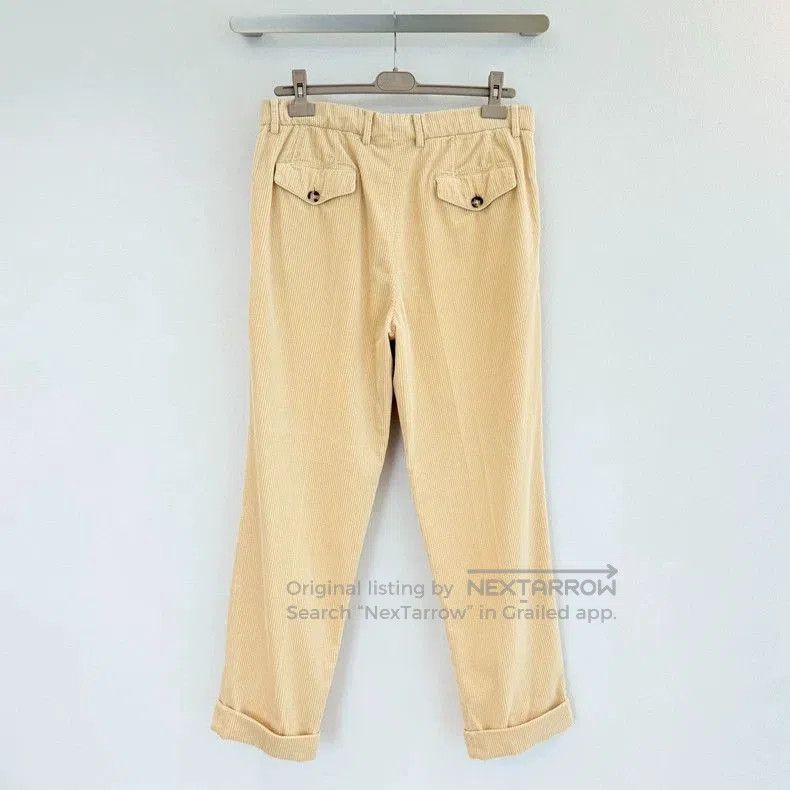 Brunello Cucinelli Brunello Cucinelli Corduroy Casual Pants. Size US 34 / EU 50 - 1 Thumbnail