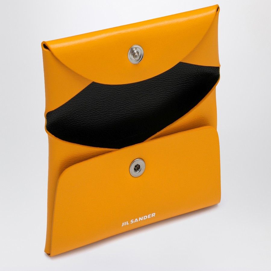 Jil Sander o1d2blof0824 Size: OS / Envelope Coin Purses in Mango Size ONE SIZE - 2 Thumbnail