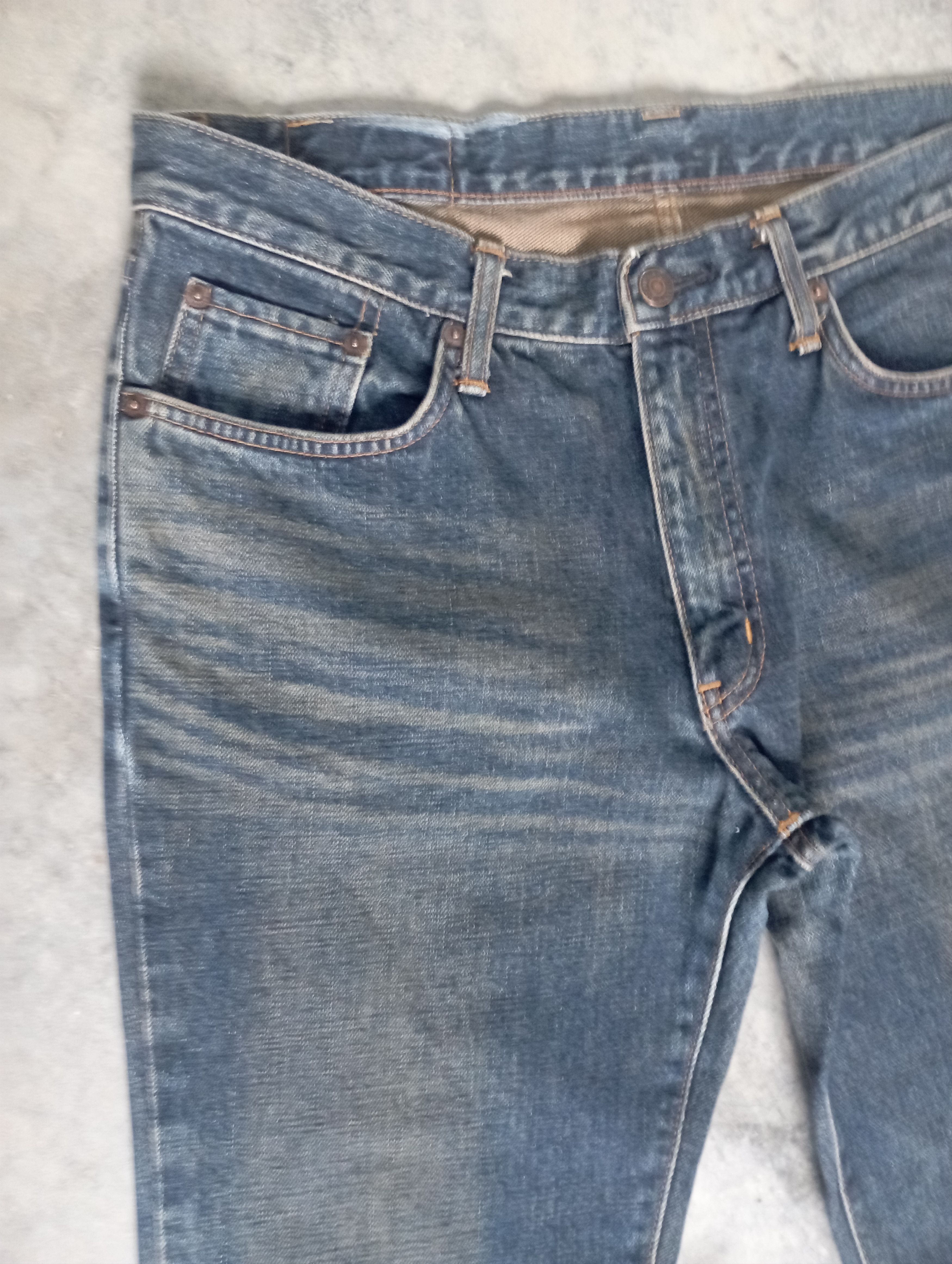 Tornado Mart Super Flare Jeans Made In Japan Mud Rusty Vintage Edwin 400 Size US 34 / EU 50 - 5 Thumbnail