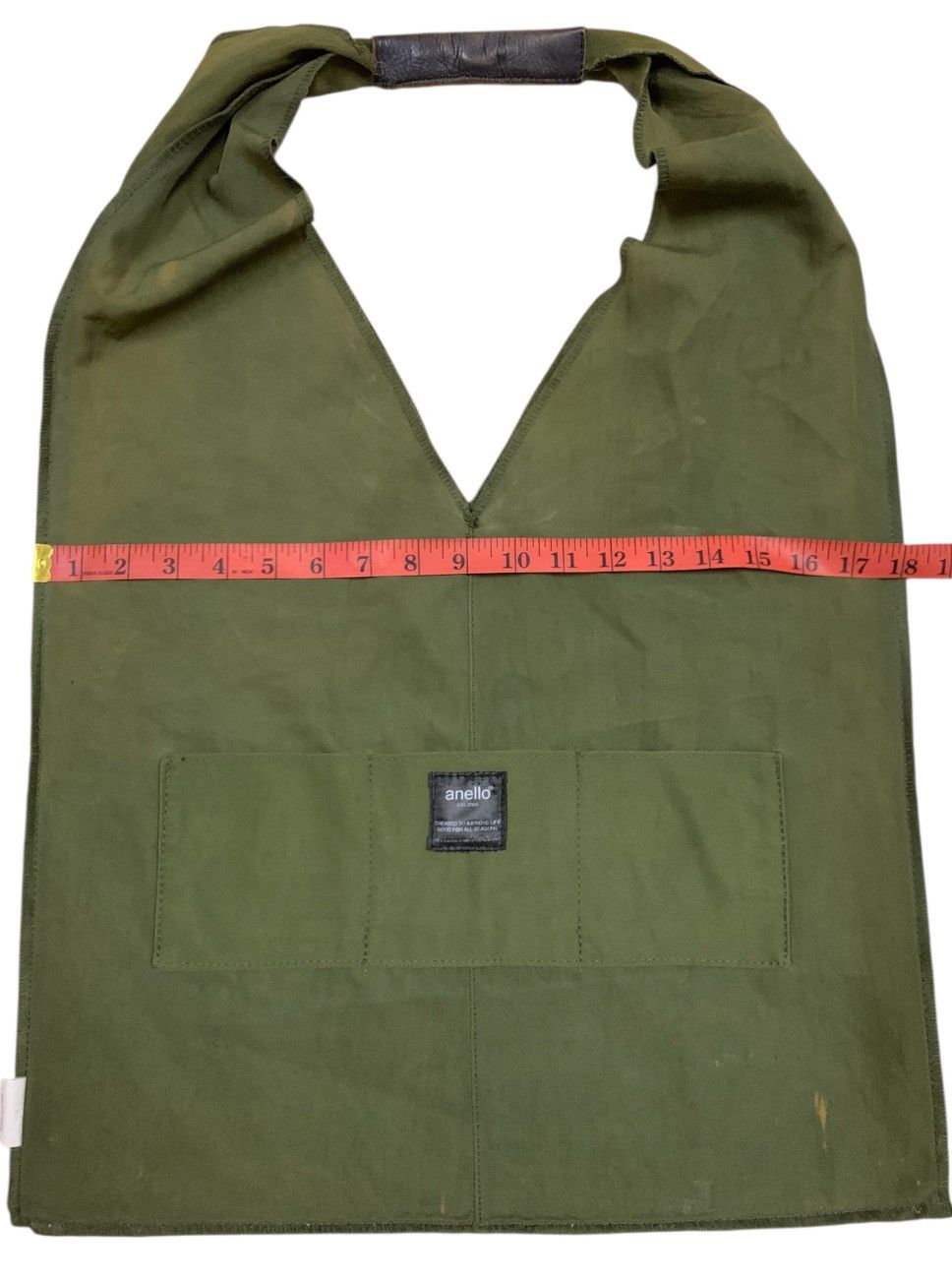 Other Anello V Tote Bag Olive Green Size ONE SIZE - 6 Thumbnail